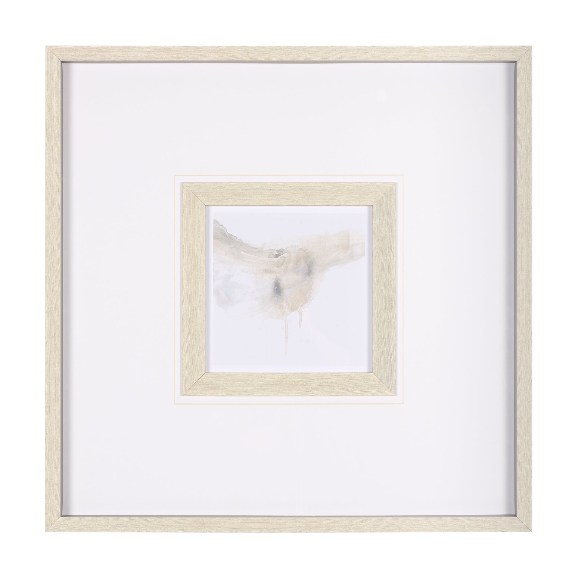 Vapor V by June Vess a Hand Embellished Textured Framed Art Print Matted under Glass