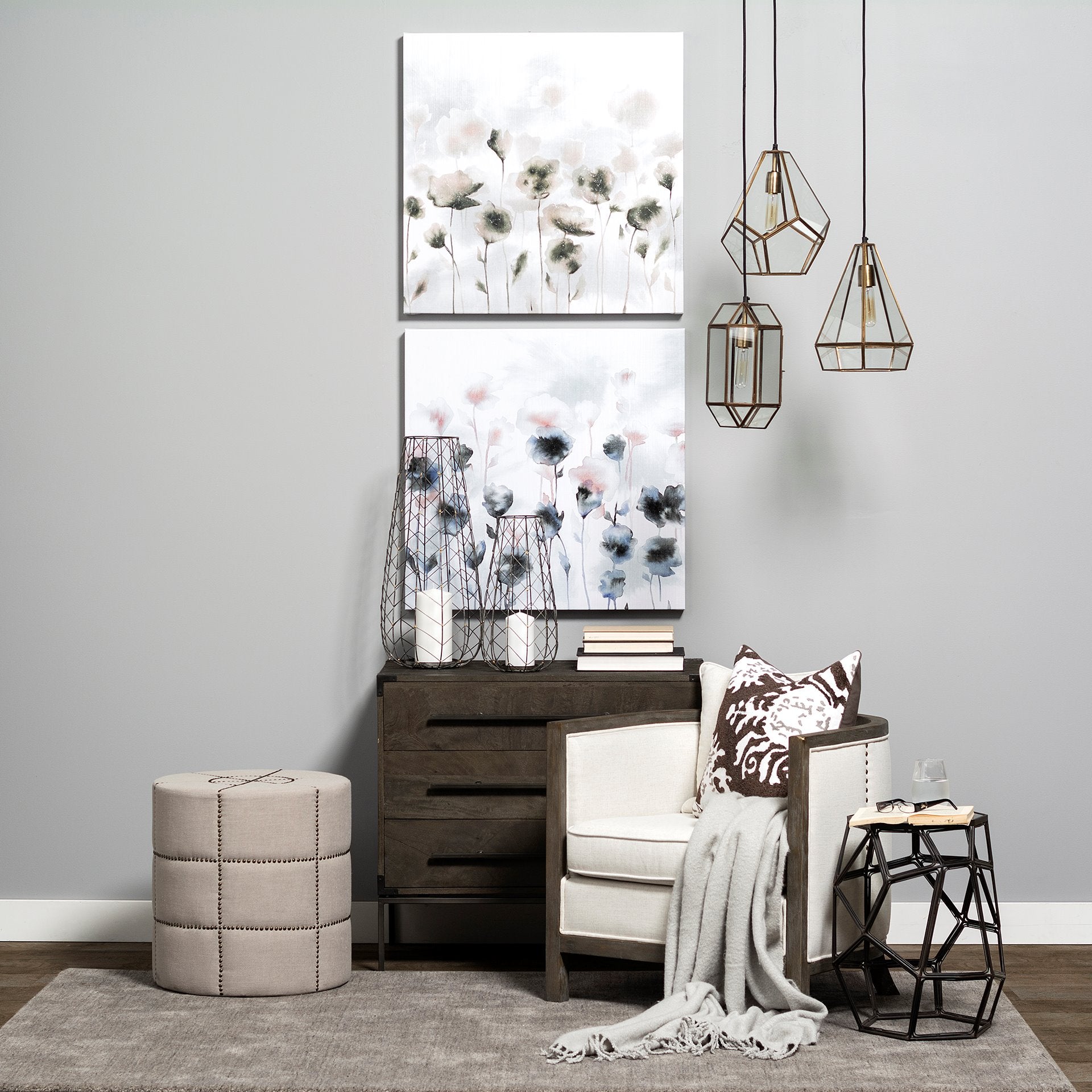 Ward 3 Drawer Accent Cabinet