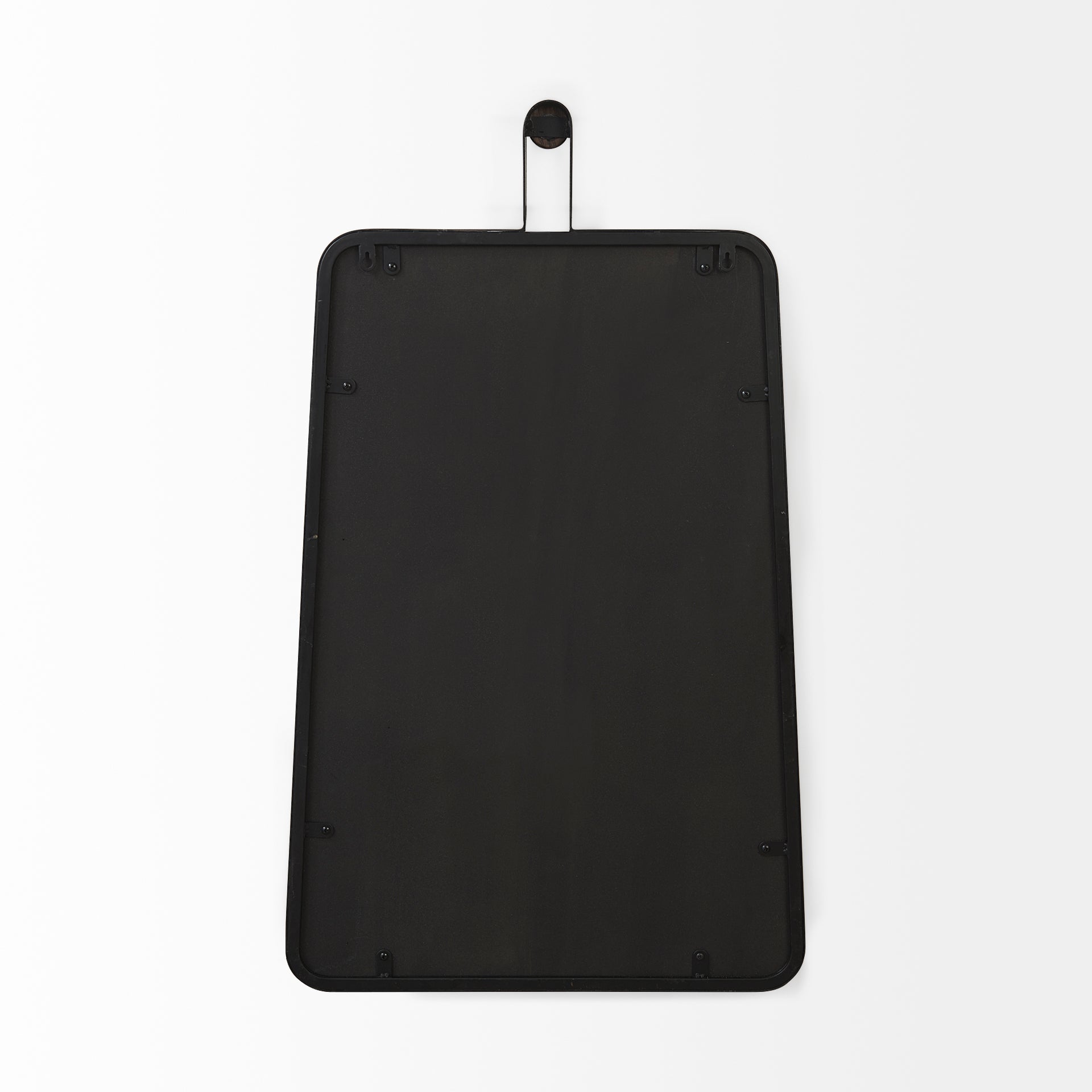 Collie II Black Wall Mirror