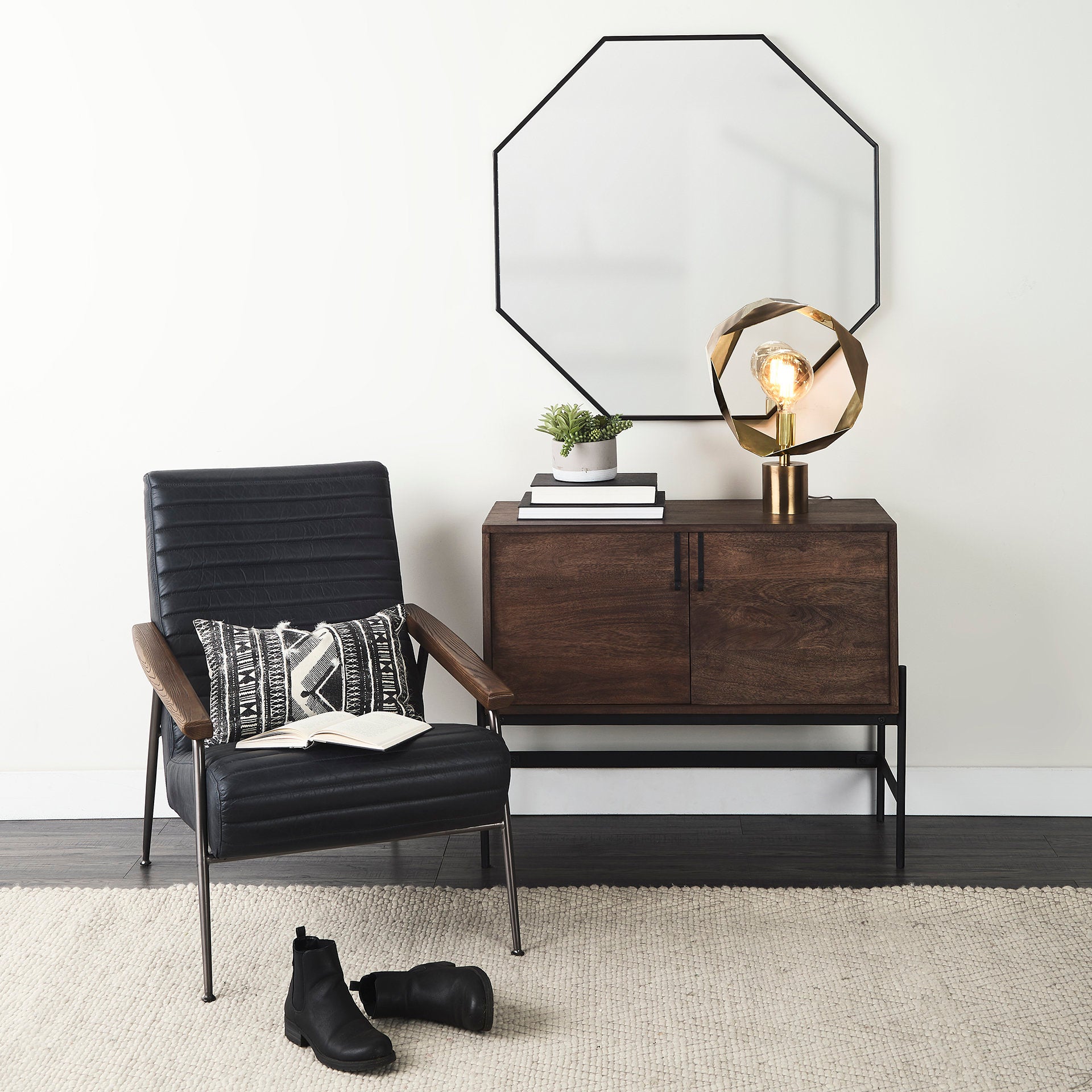 Glenn 2 Door Accent Cabinet