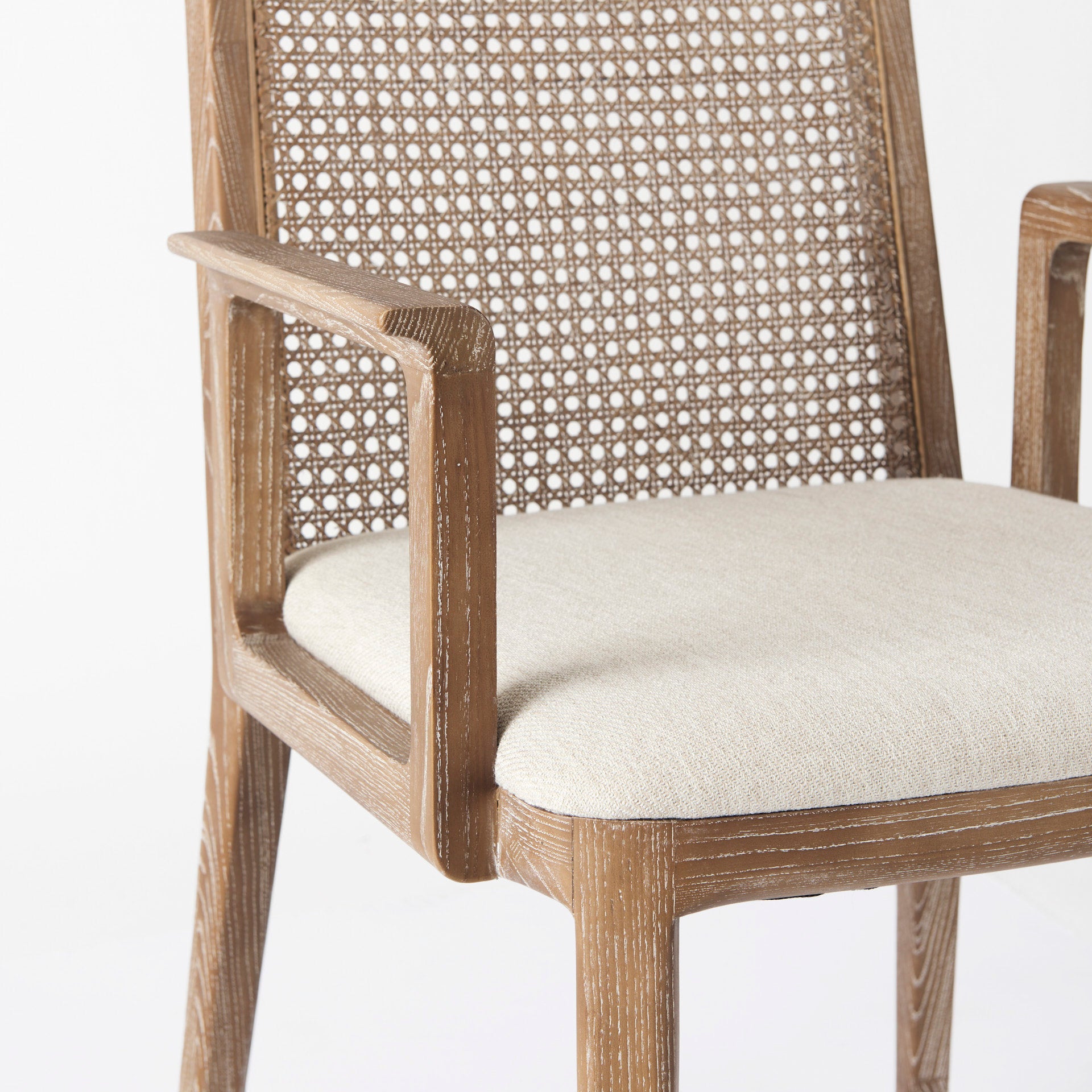 Clara Cane Back Dining Chair, S/2