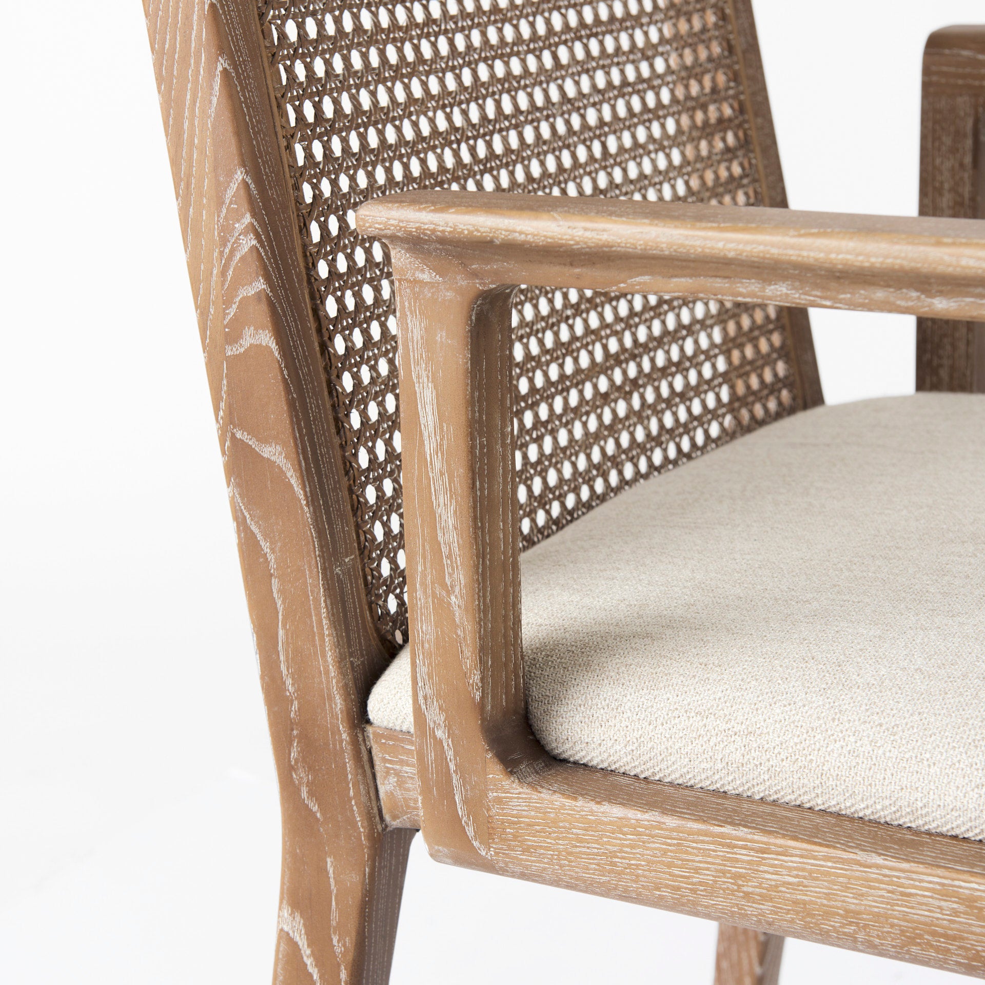 Clara Cane Back Dining Chair, S/2