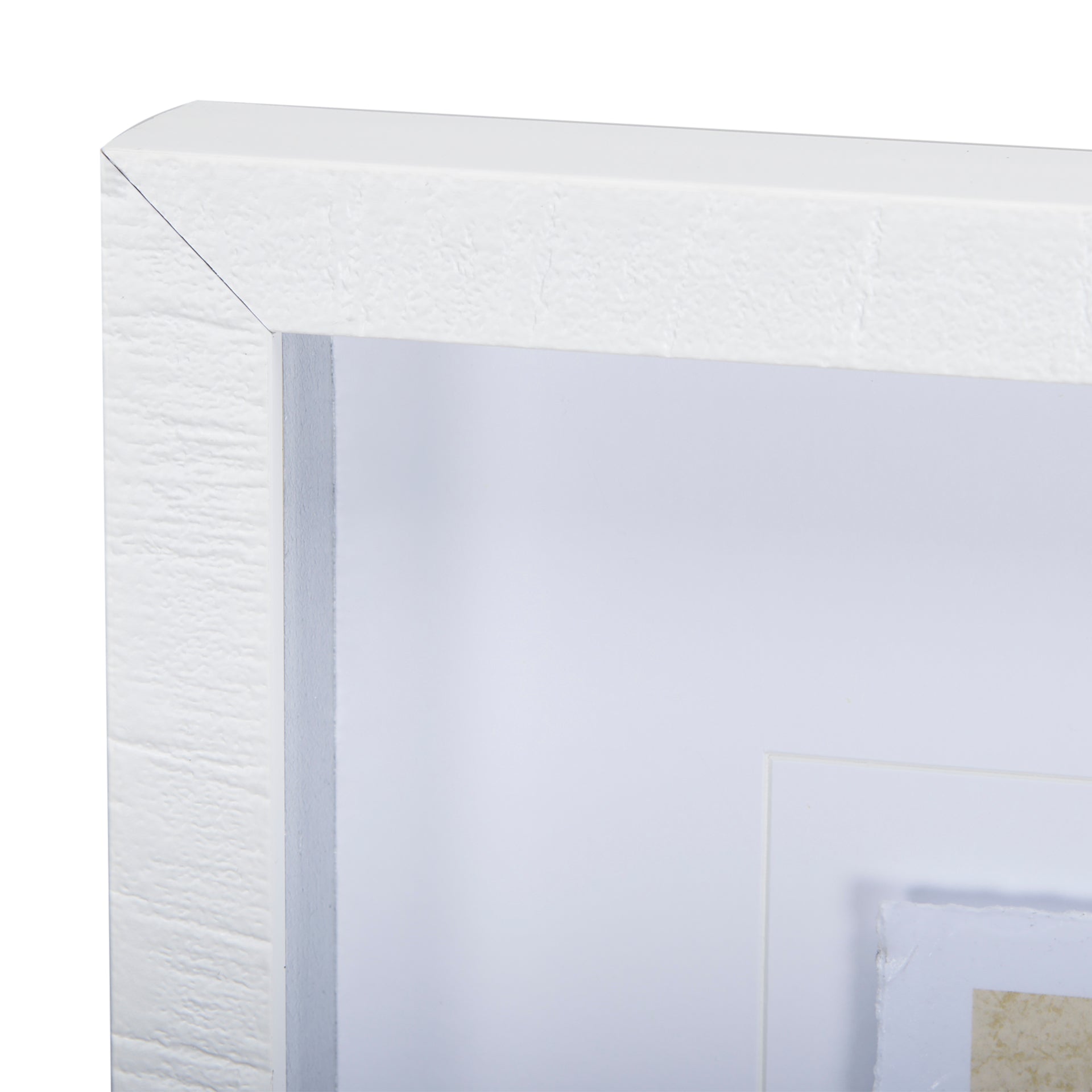 Thread Yellow II by Mercana Studio a Hand Embellished Textured Framed Art Print Matted under Glass