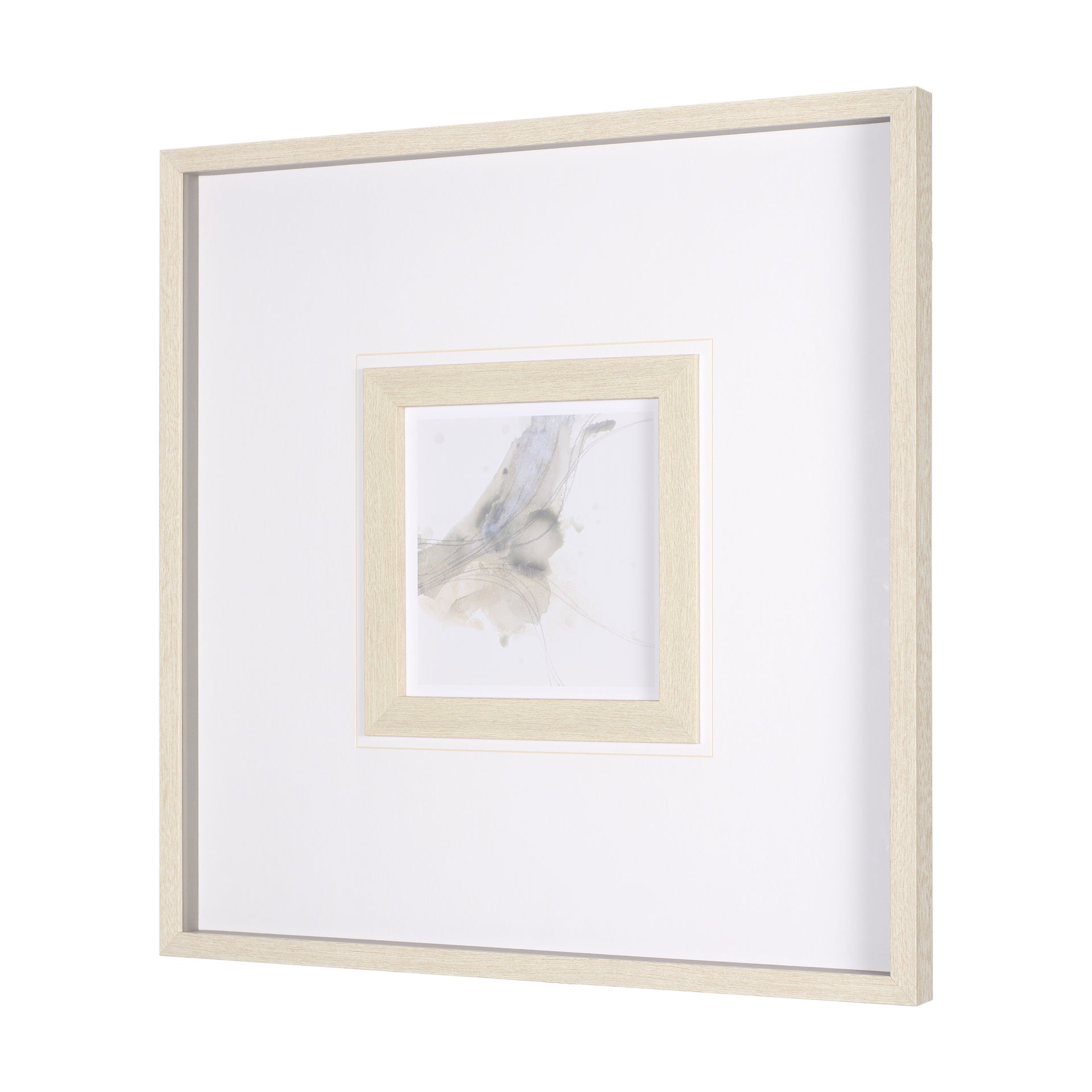 Vapor IV by June Vess a Hand Embellished Textured Framed Art Print Matted under Glass