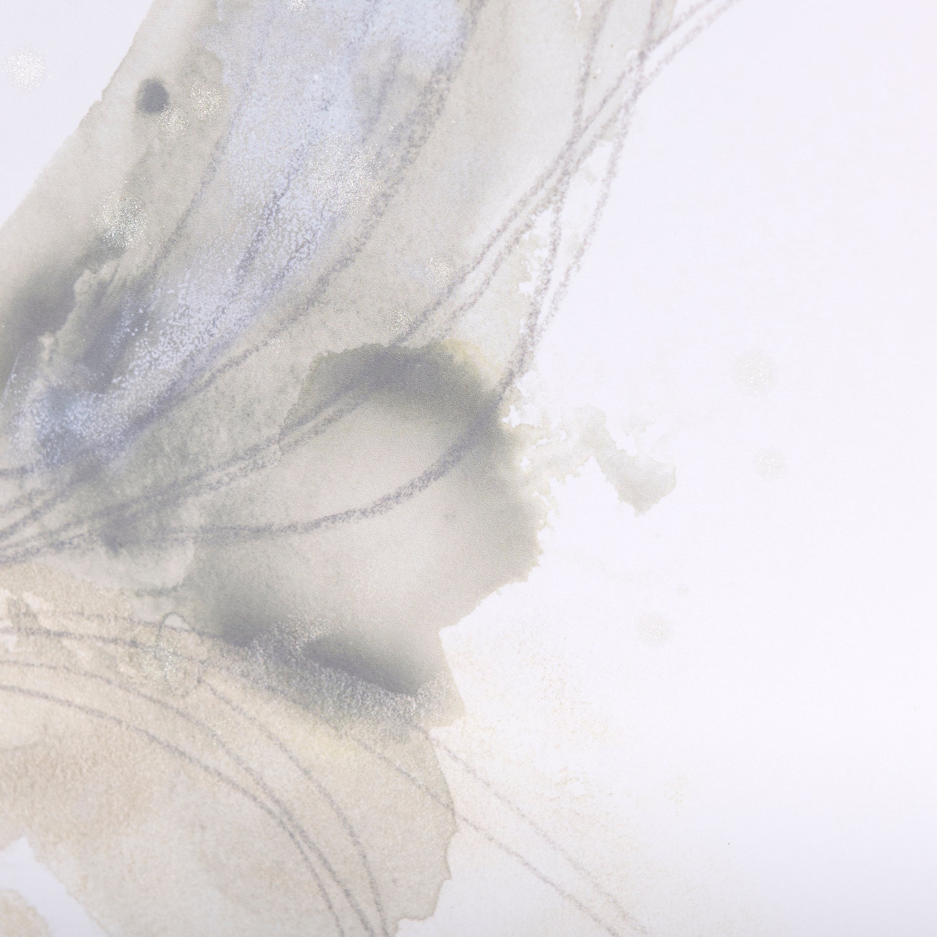 Vapor IV by June Vess a Hand Embellished Textured Framed Art Print Matted under Glass