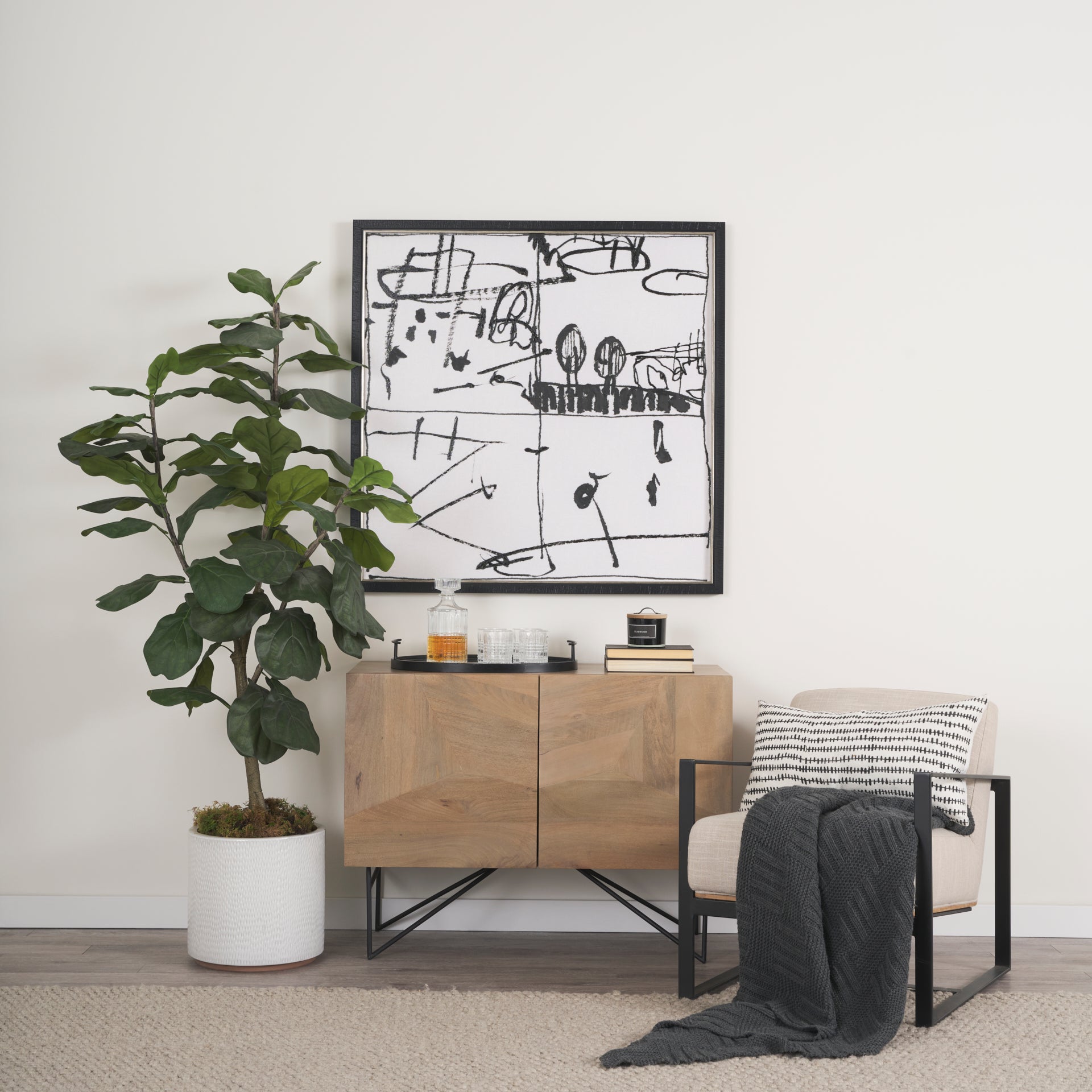Darwin 2 Door Accent Cabinet