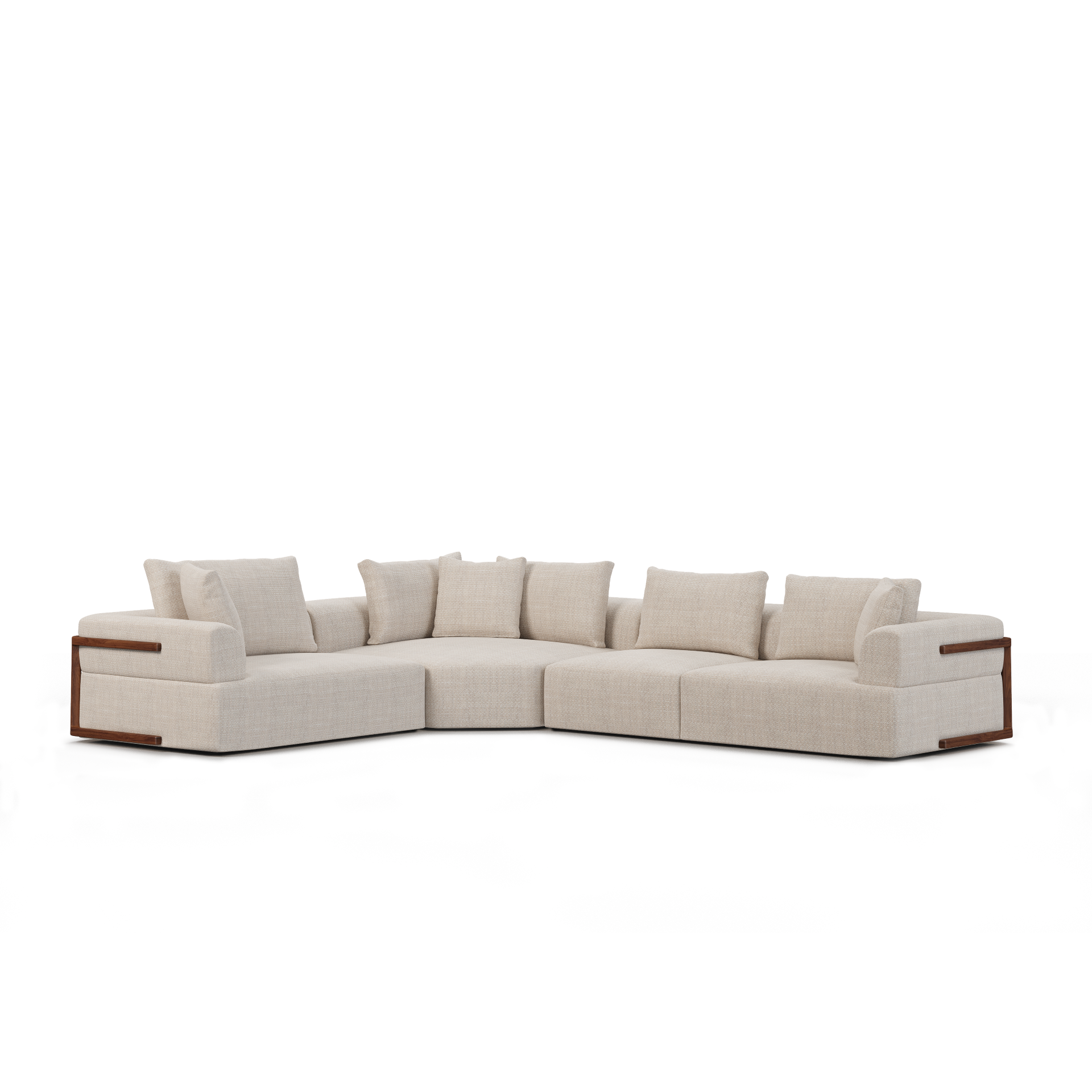 Warner Sofa Set W/Corner Piece