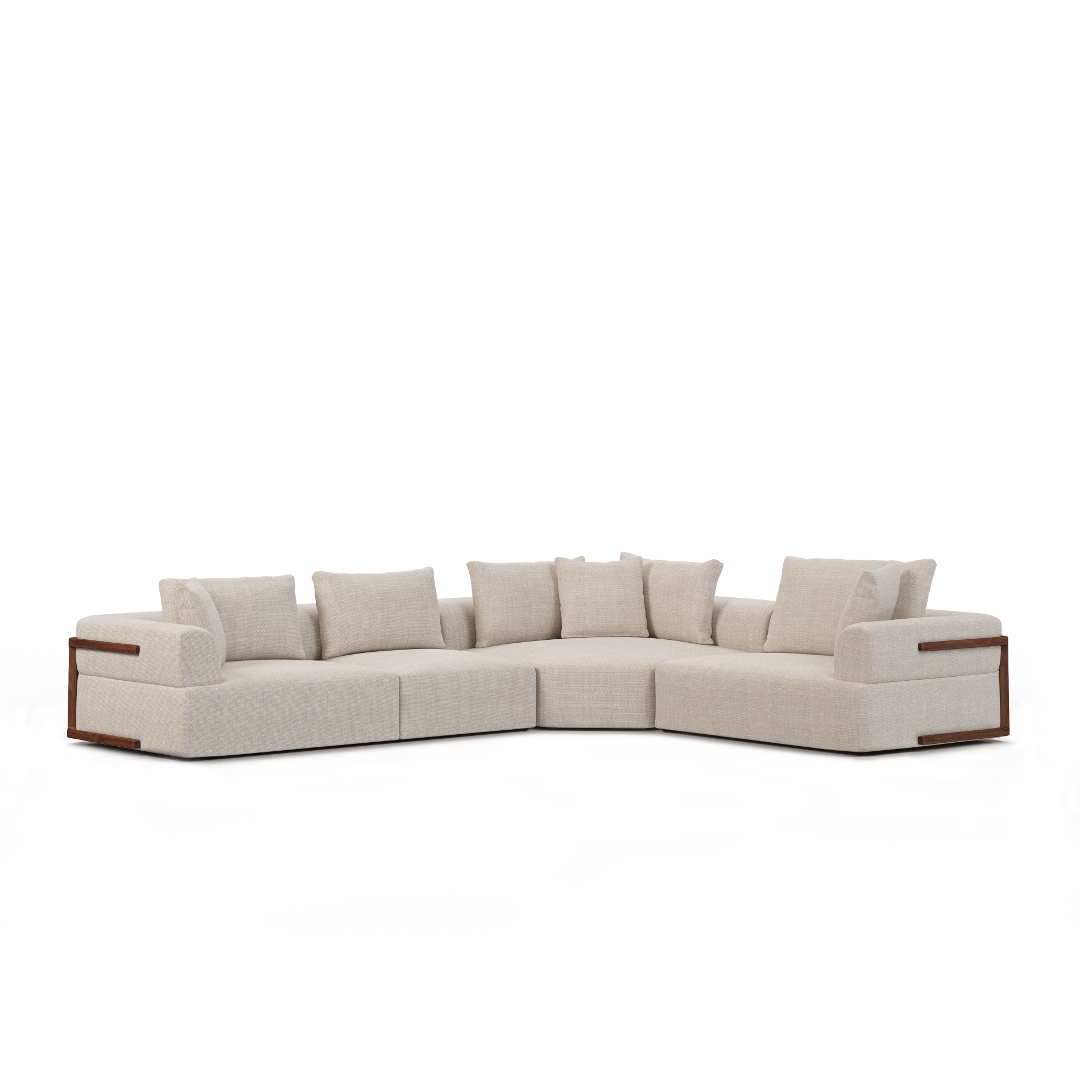 Warner Sofa Set W/Corner Piece