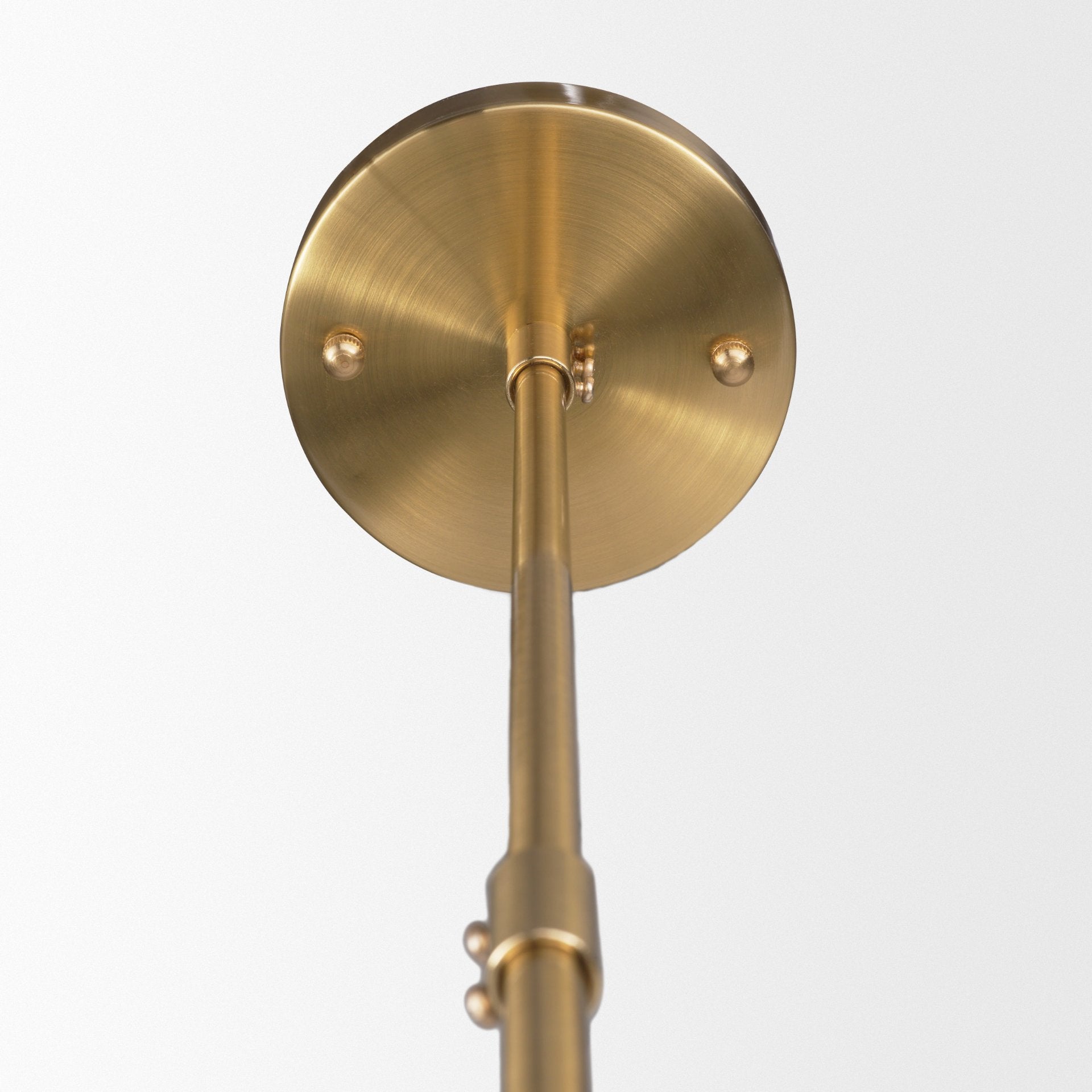 Elsa (26"x14") Clear Glass and Gold Metal Frame Six Bulb Chandelier