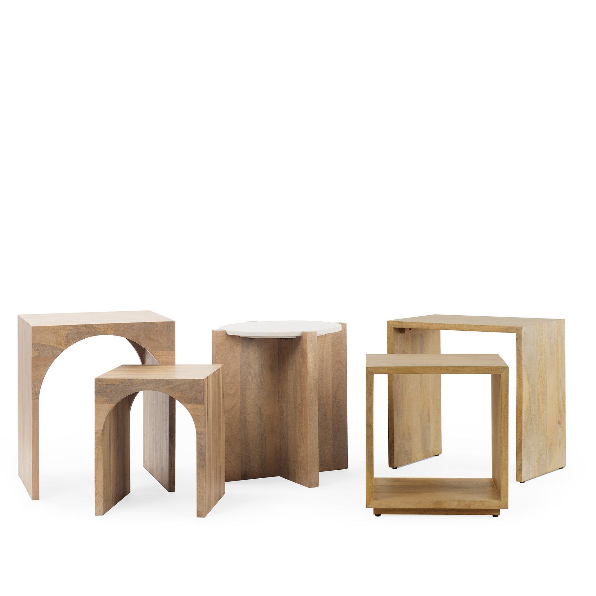 Alanna Nesting Accent Tables