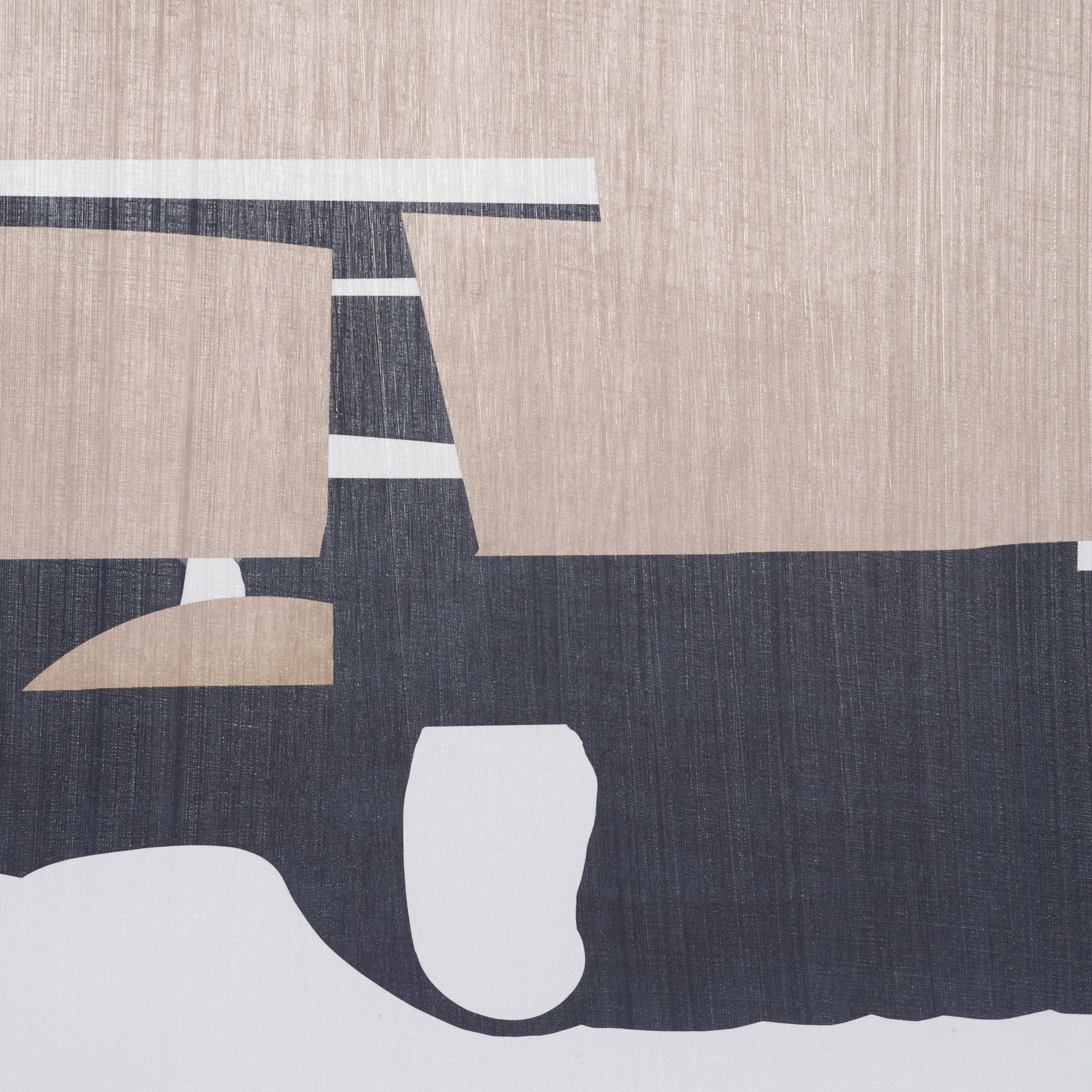 Deep Golden Brown I by Cartissi Textured Framed Artwork Matted under Glass