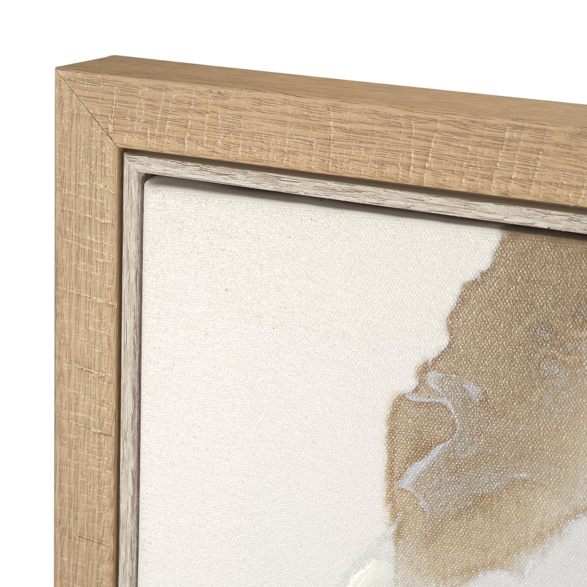 Inclination I by Ira Havuka Hand Embelished Textured Framed Canvas Artwork