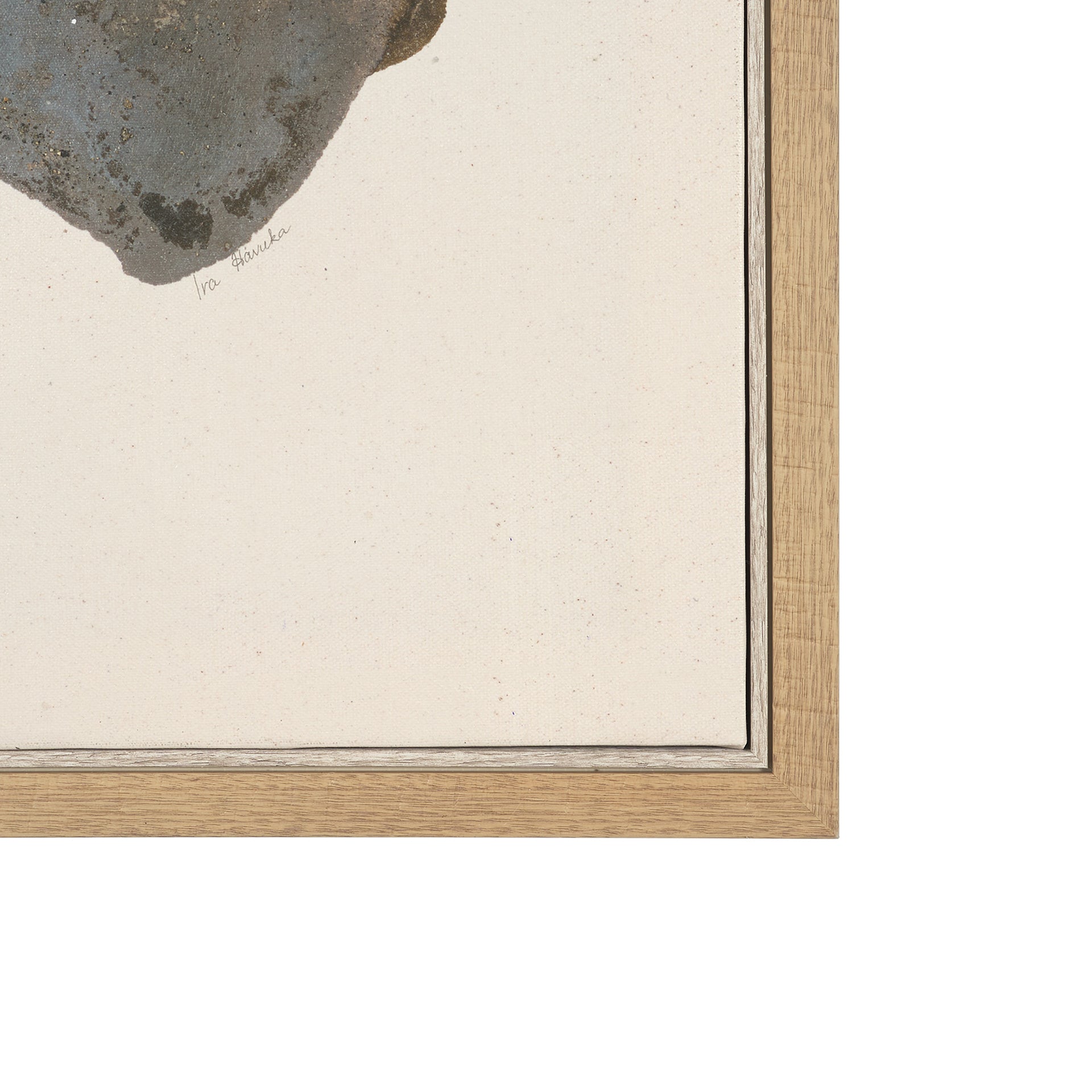 Inclination II by Ira Havuka Hand Embelished Textured Framed Canvas Artwork