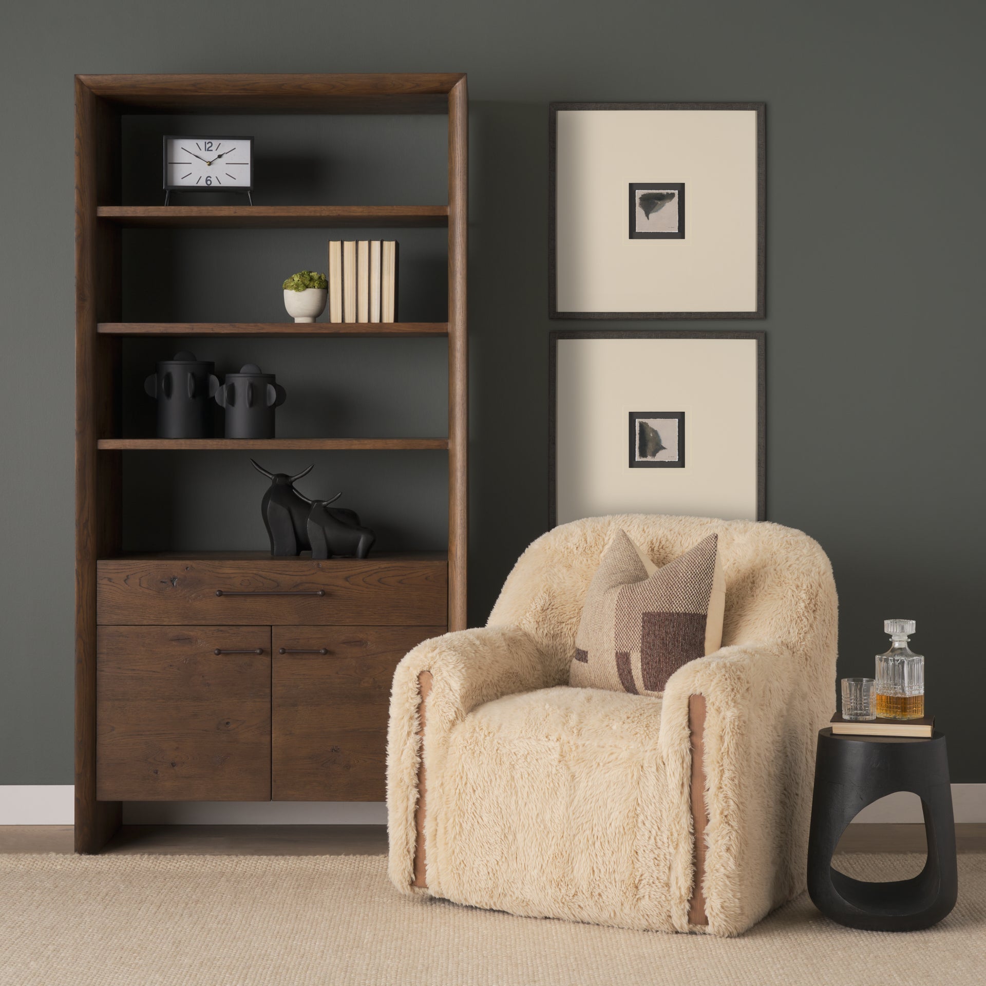 Belford 2-Door Shelving Unit