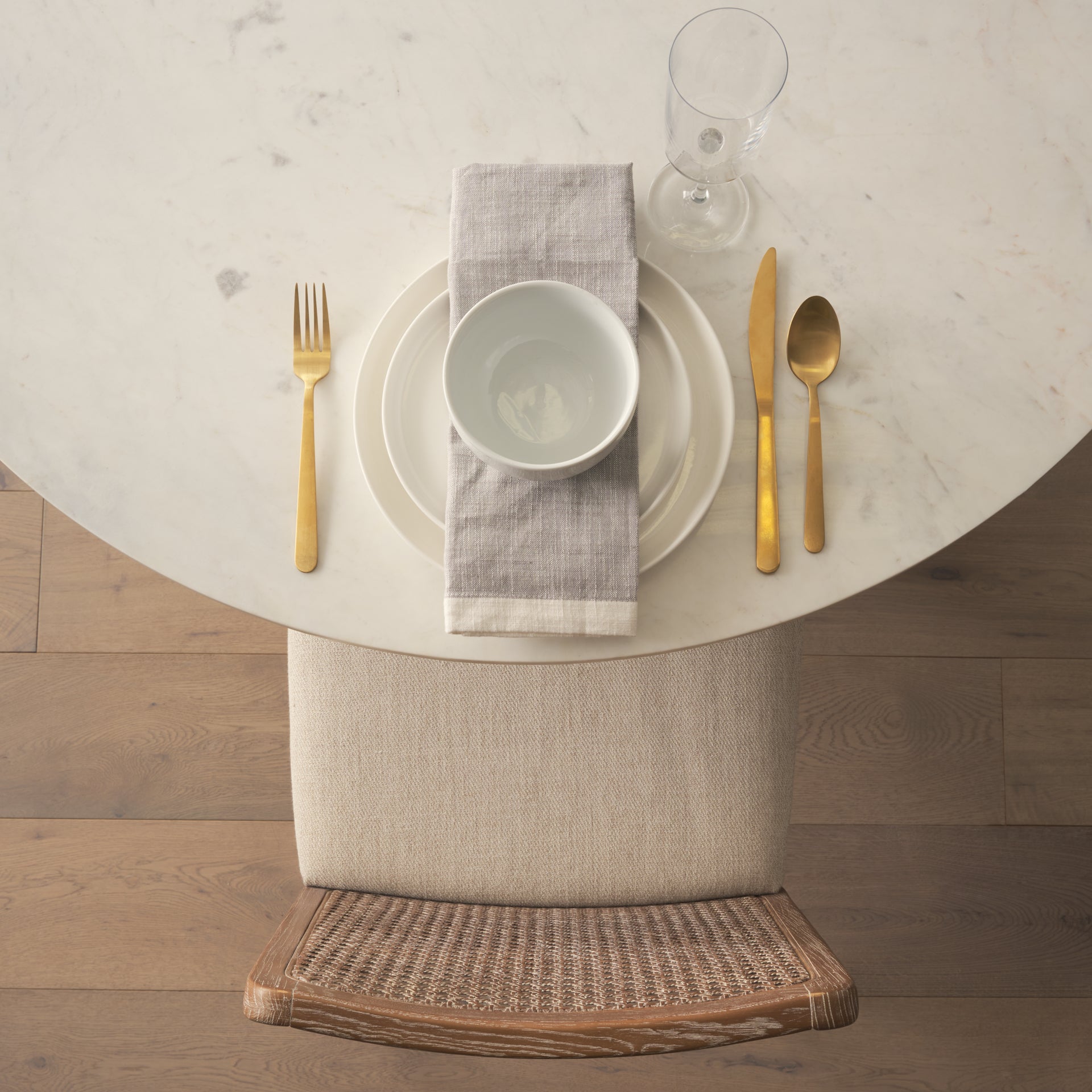 Clara Cane Back Dining Chair, S/2