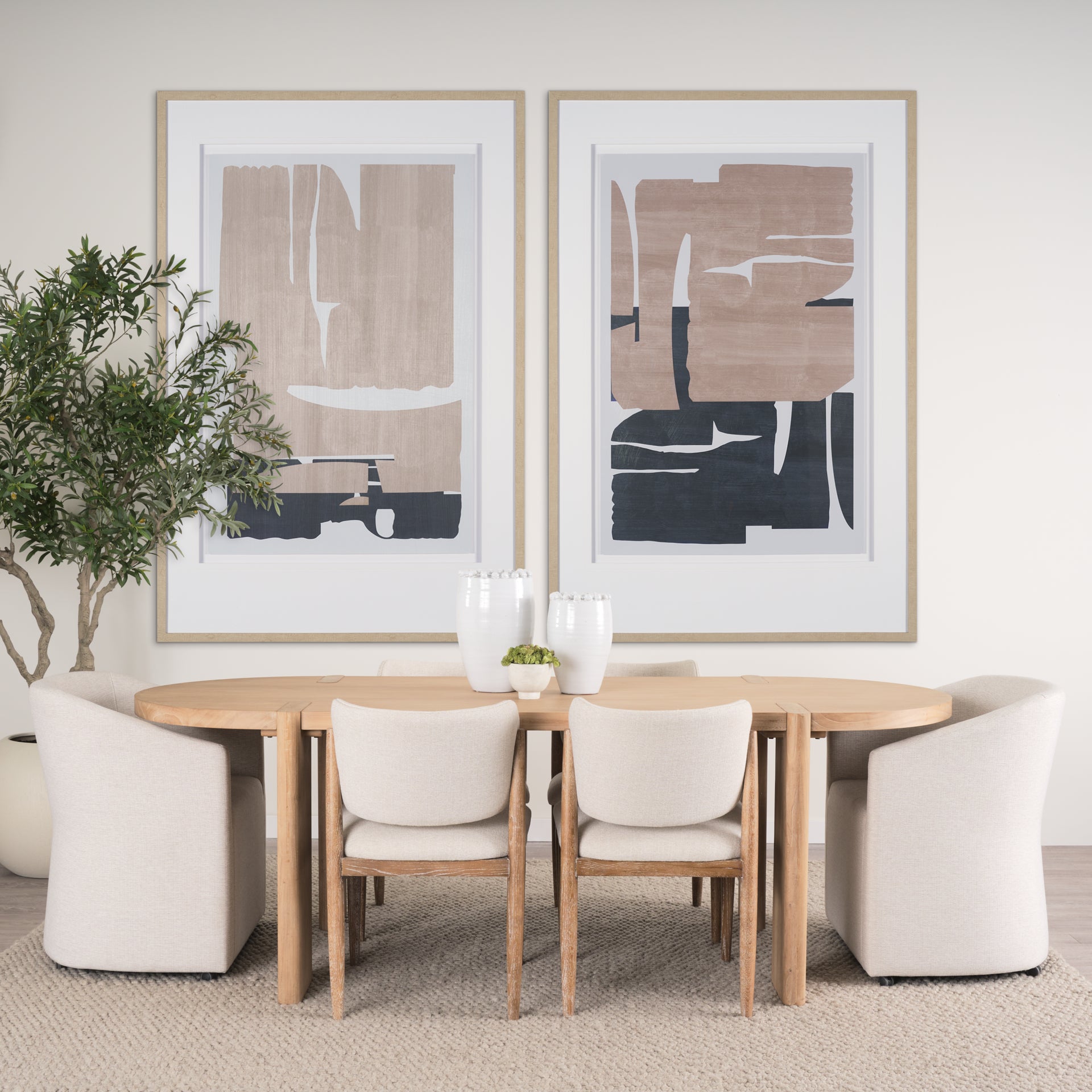 Deep Golden Brown II by Cartissi Textured Framed Artwork Matted under Glass