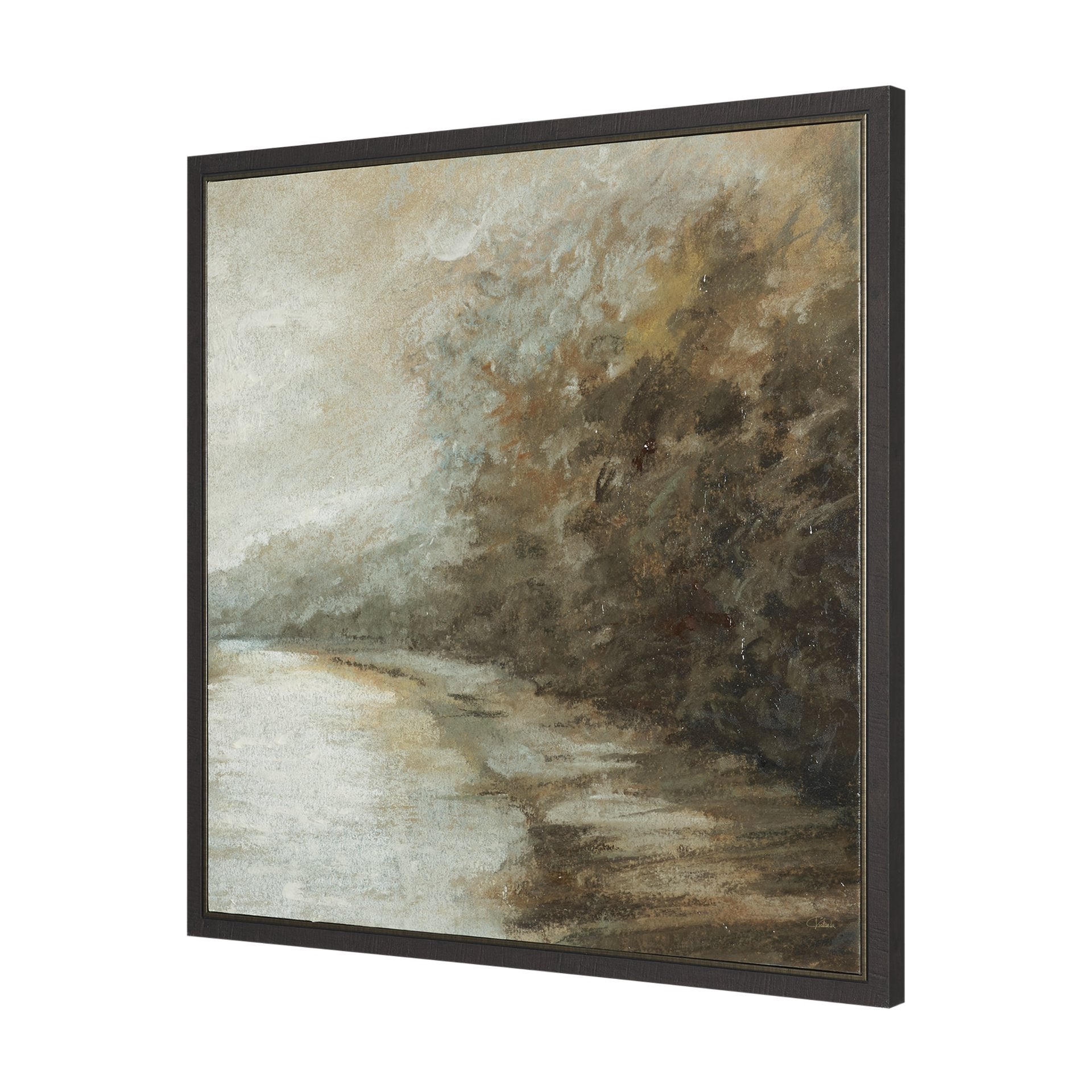 Forest Edge II by Mercana Studio Hand Embellished Textured Framed Canvas Artwork