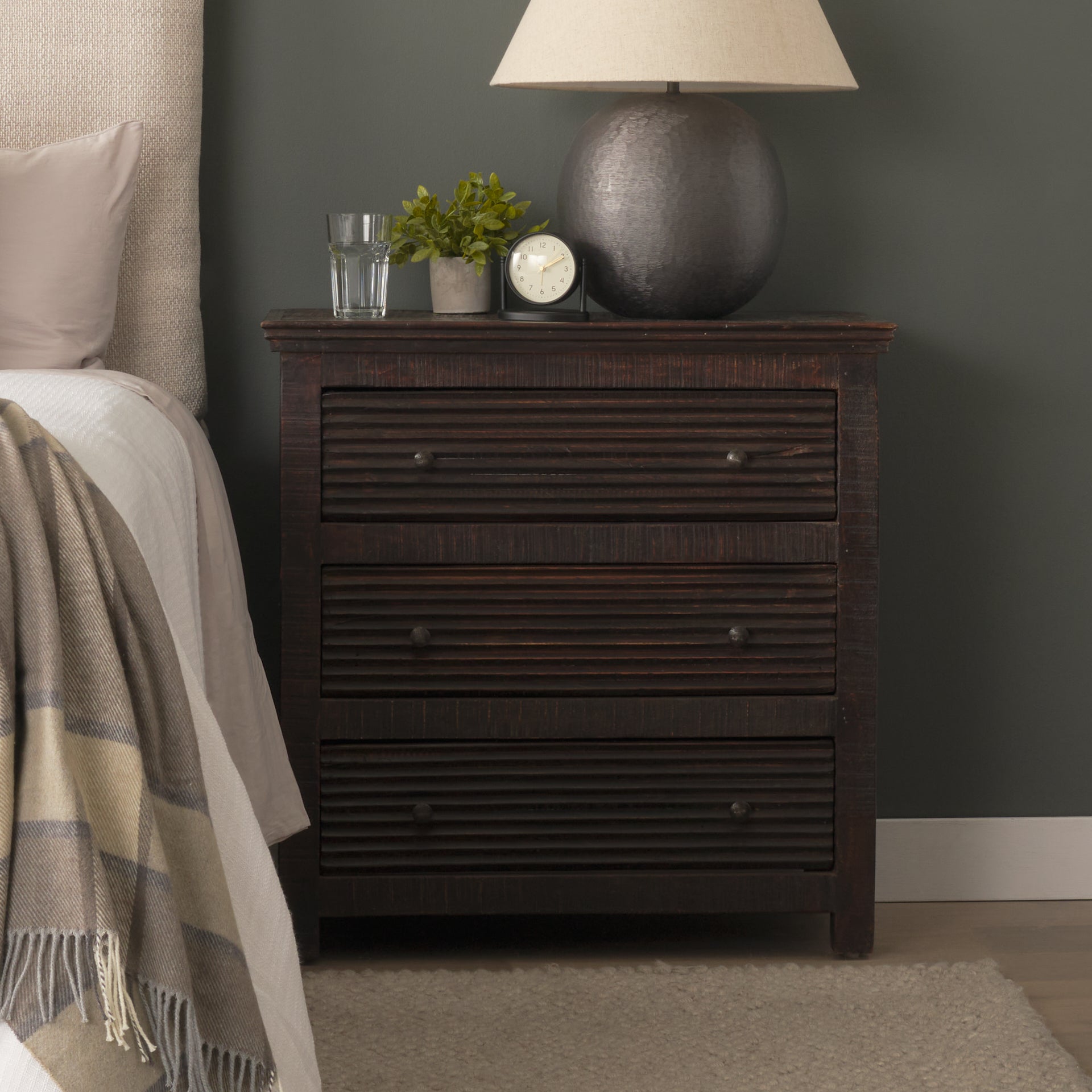 Rhett 3 Drawer Cabinet