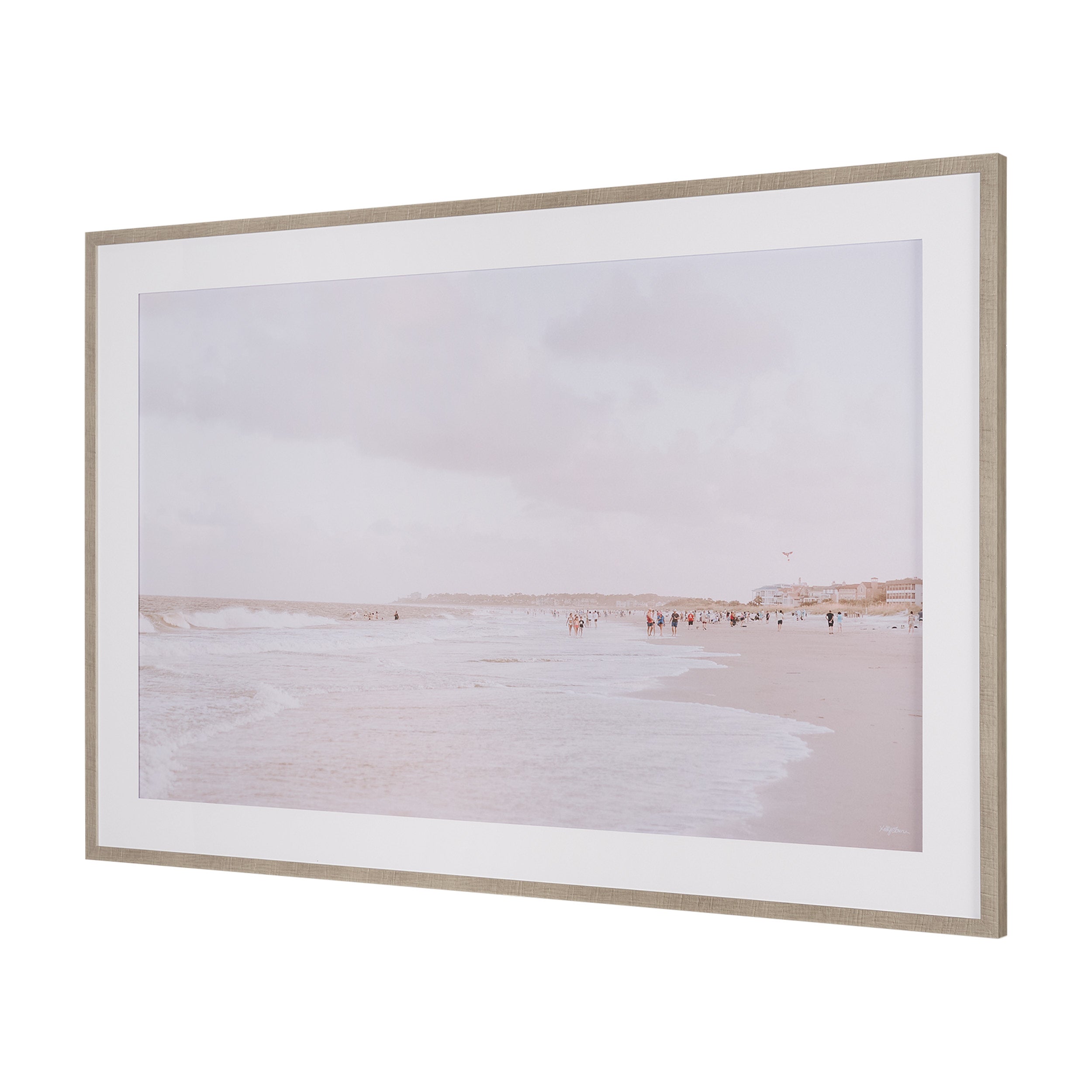 Low Country Coastline by Kelly Frere Framed Art Print Matted under Glass