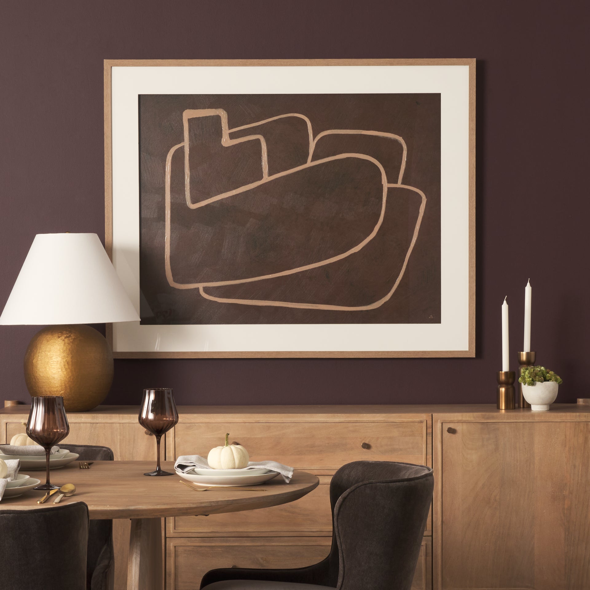 Fusion I by Mercana Studio Hand Embelished Textured Framed Artwork Matted under Glass