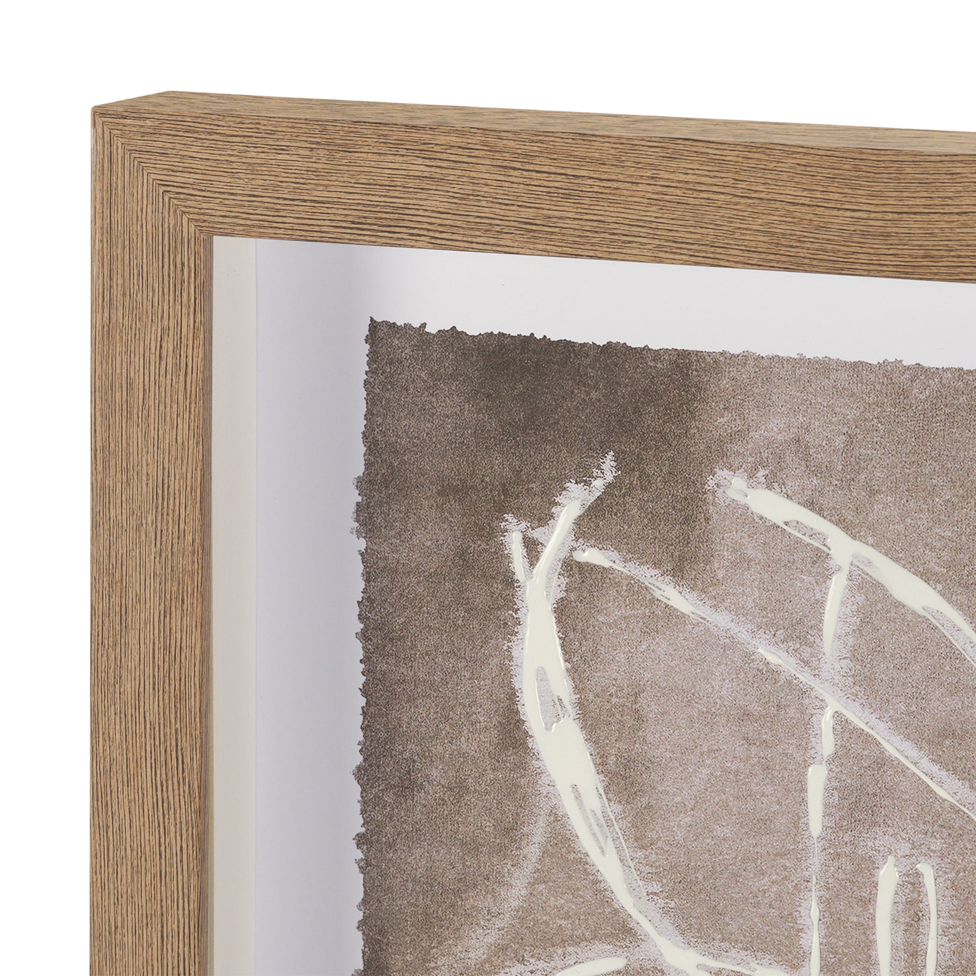 Obscure II by Mercana Studio Hand Embelished Framed Artwork Matted under Glass