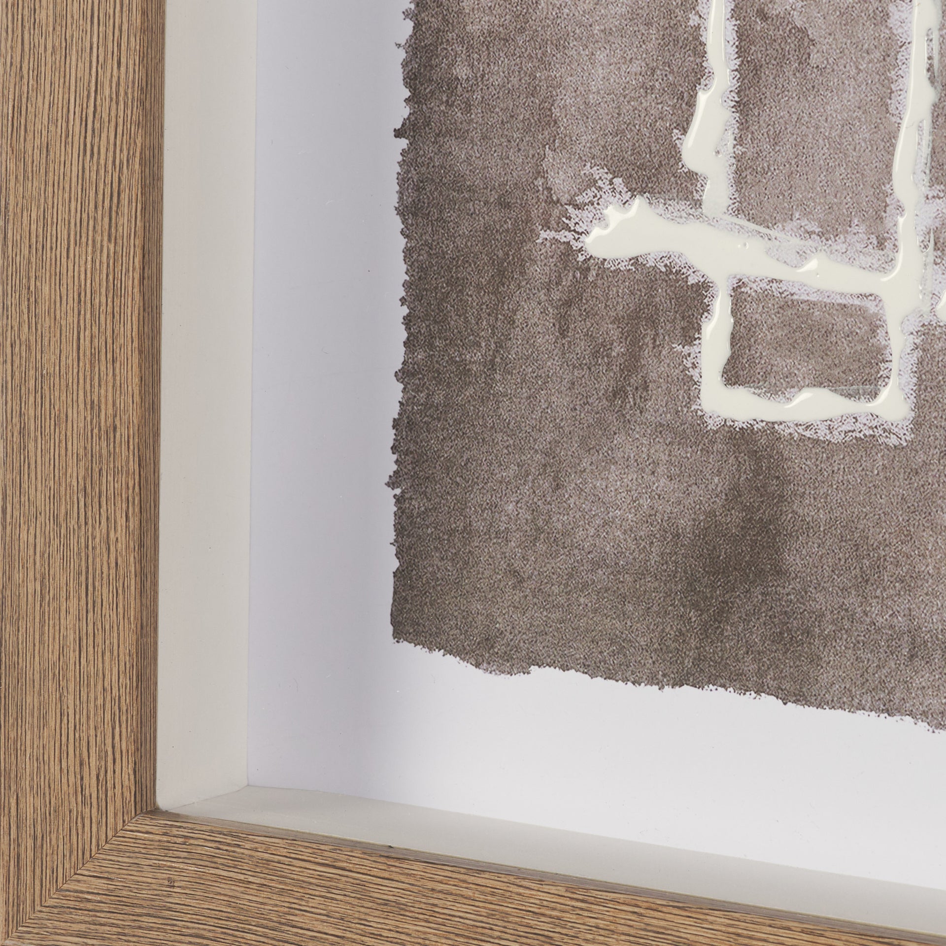 Obscure II by Mercana Studio Hand Embelished Framed Artwork Matted under Glass