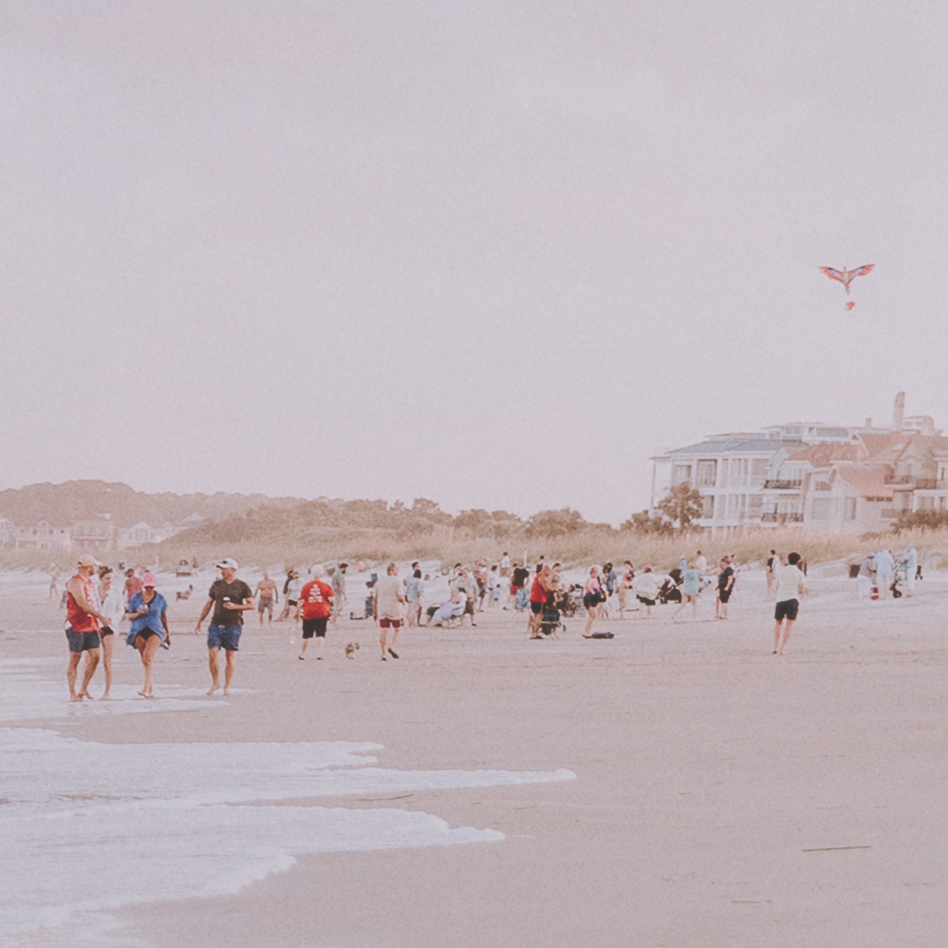 Low Country Coastline by Kelly Frere Framed Art Print Matted under Glass