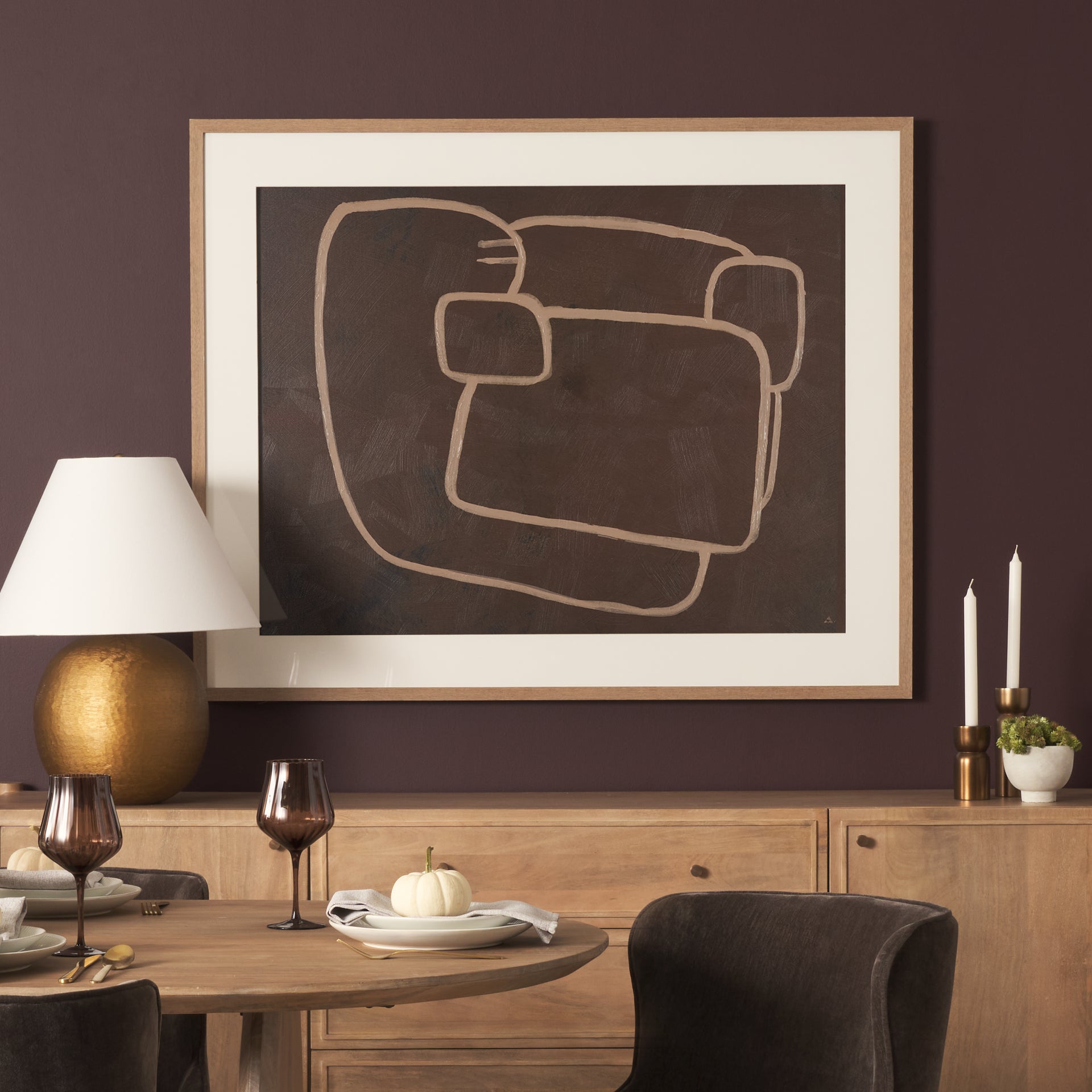 Fusion II by Mercana Studio Hand Embelished Textured Framed Artwork Matted under Glass