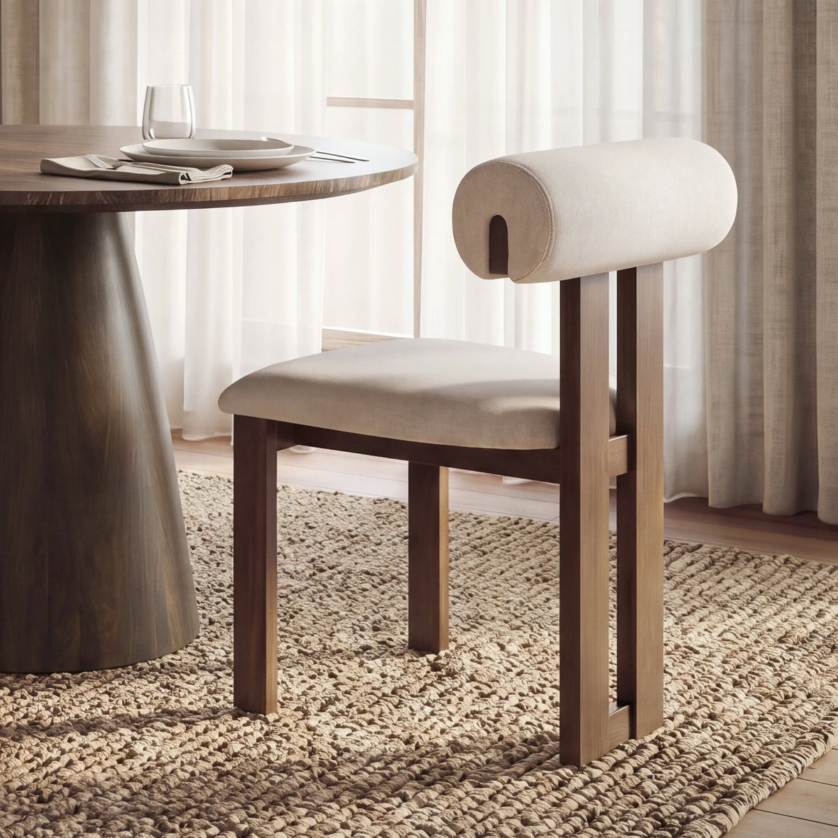 Tribeca Open Back Dining Side Chair S/2