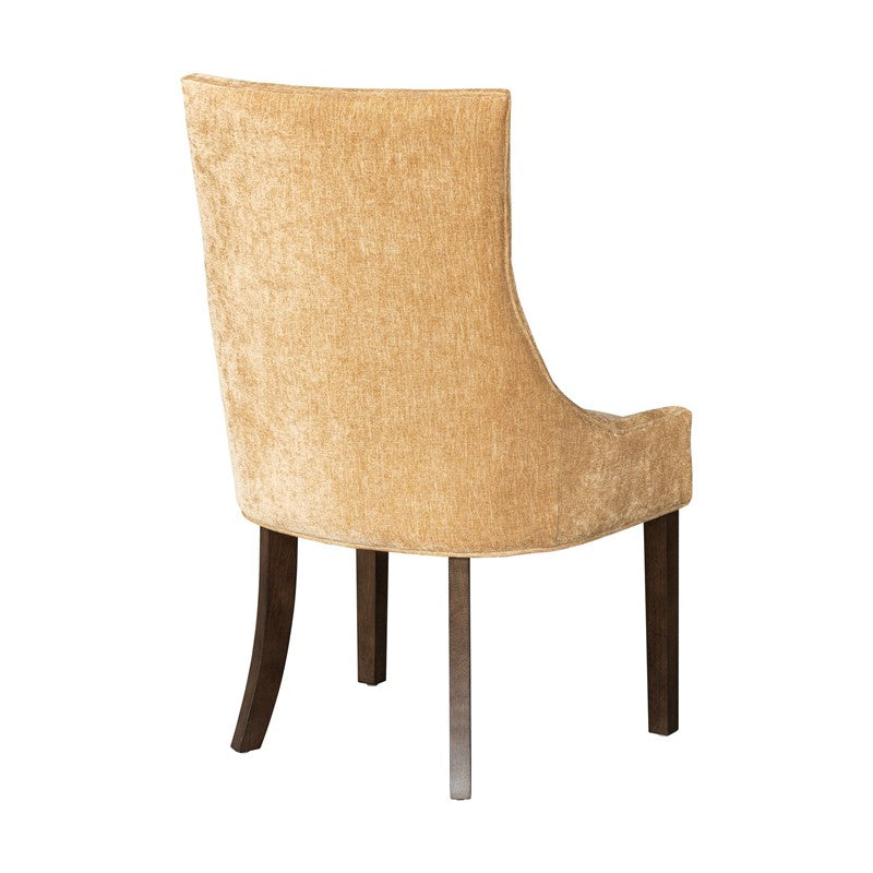Ultra Ultra Upholstered Dining Side Chairs with wood legs (Set of 2)