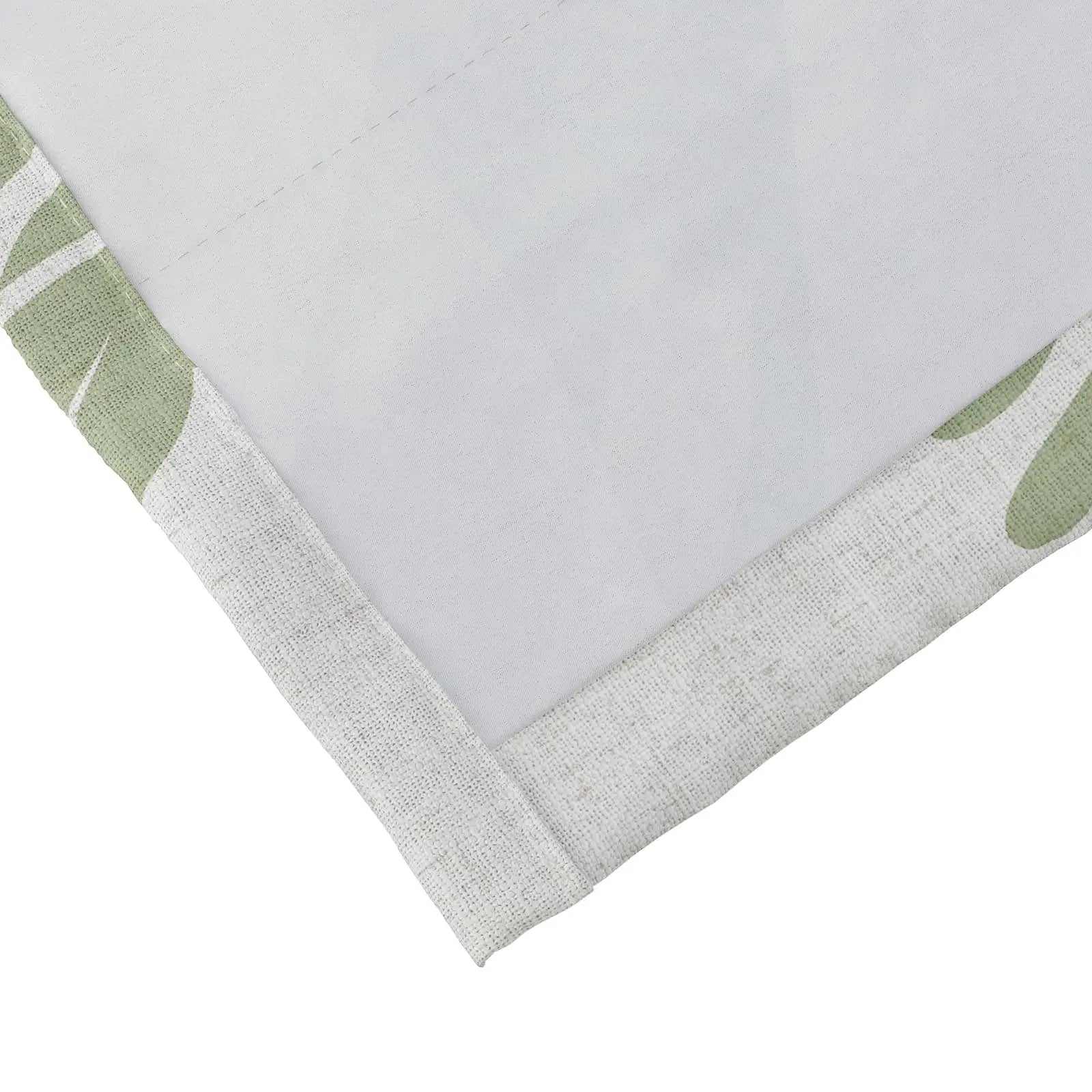 Stefana Silber Print Linen Drapery Pinch Pleat with Unlined TWOPAGES