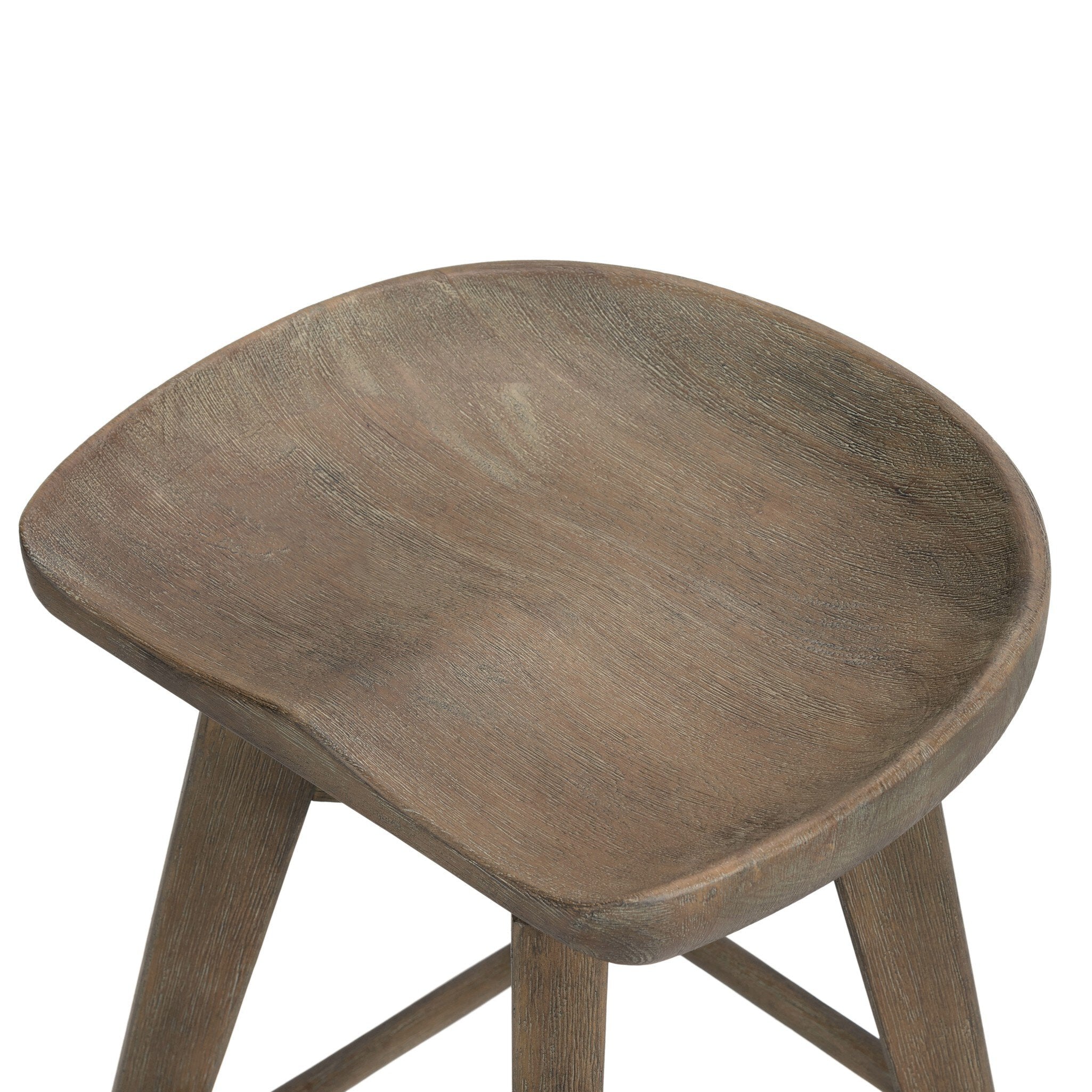 Paramore Swivel Bar + Counter Stool - Brushed Shale Grey