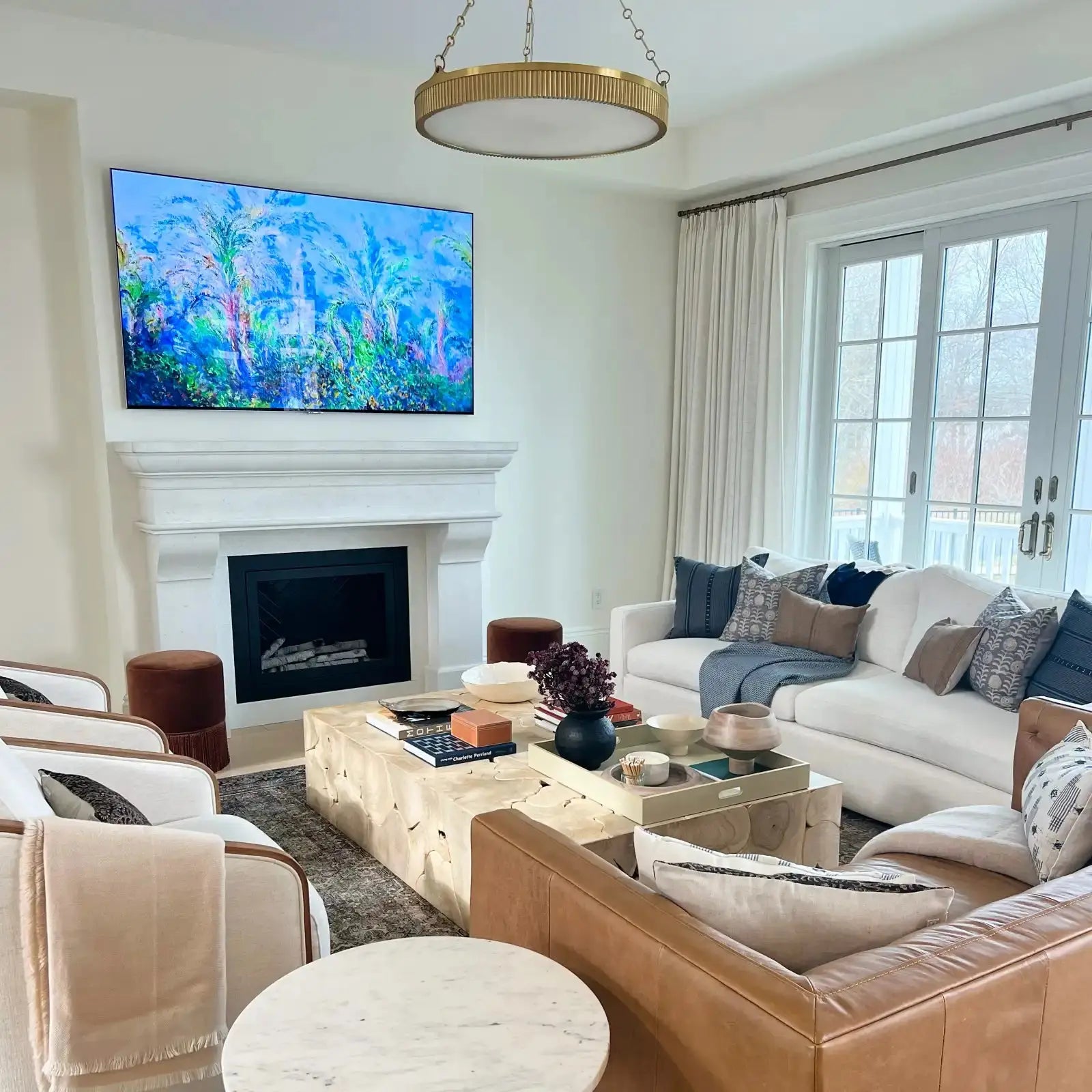 Liz Linen Drapery Pinch Pleat with Unlined TWOPAGES