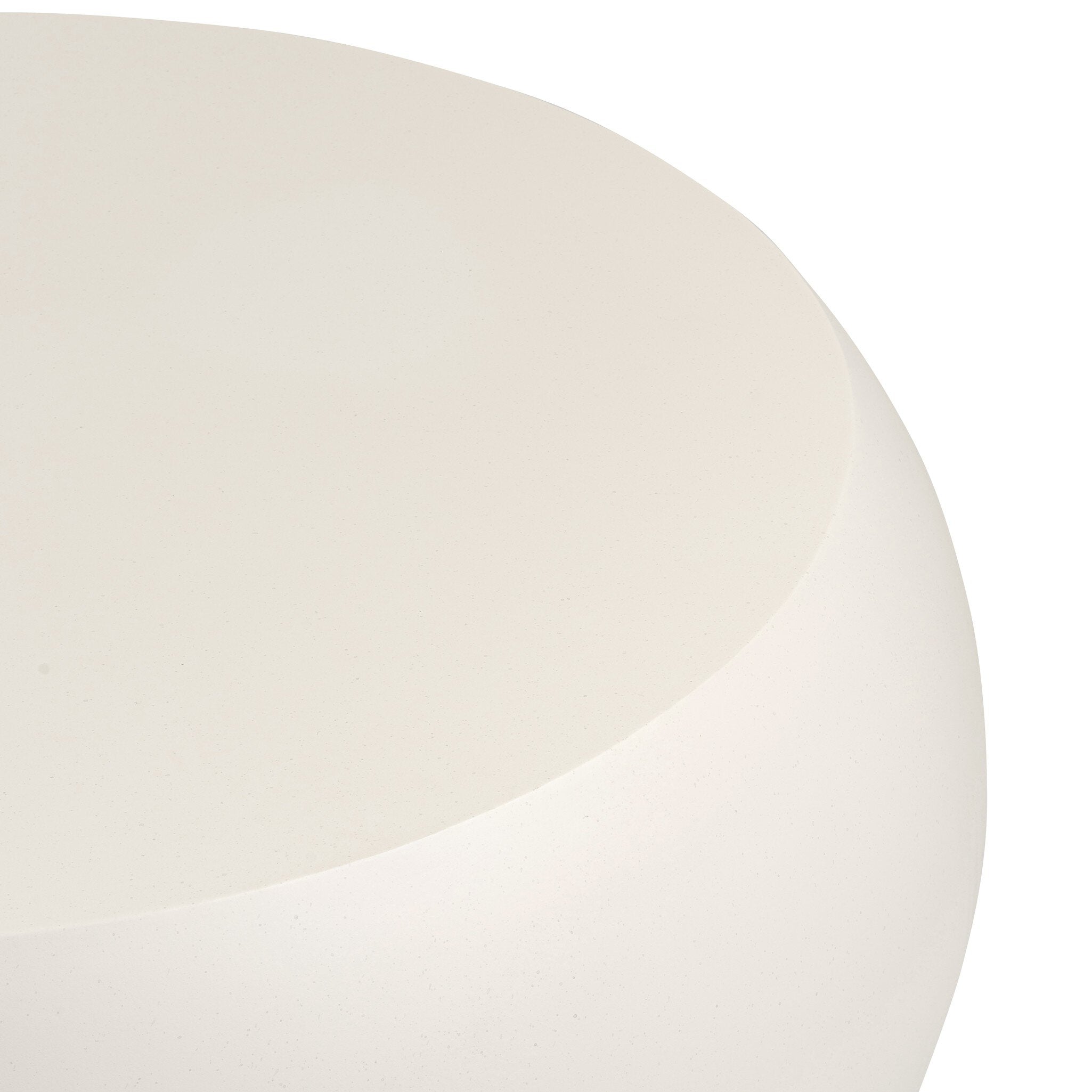 West Coffee Table - Ivory Clay