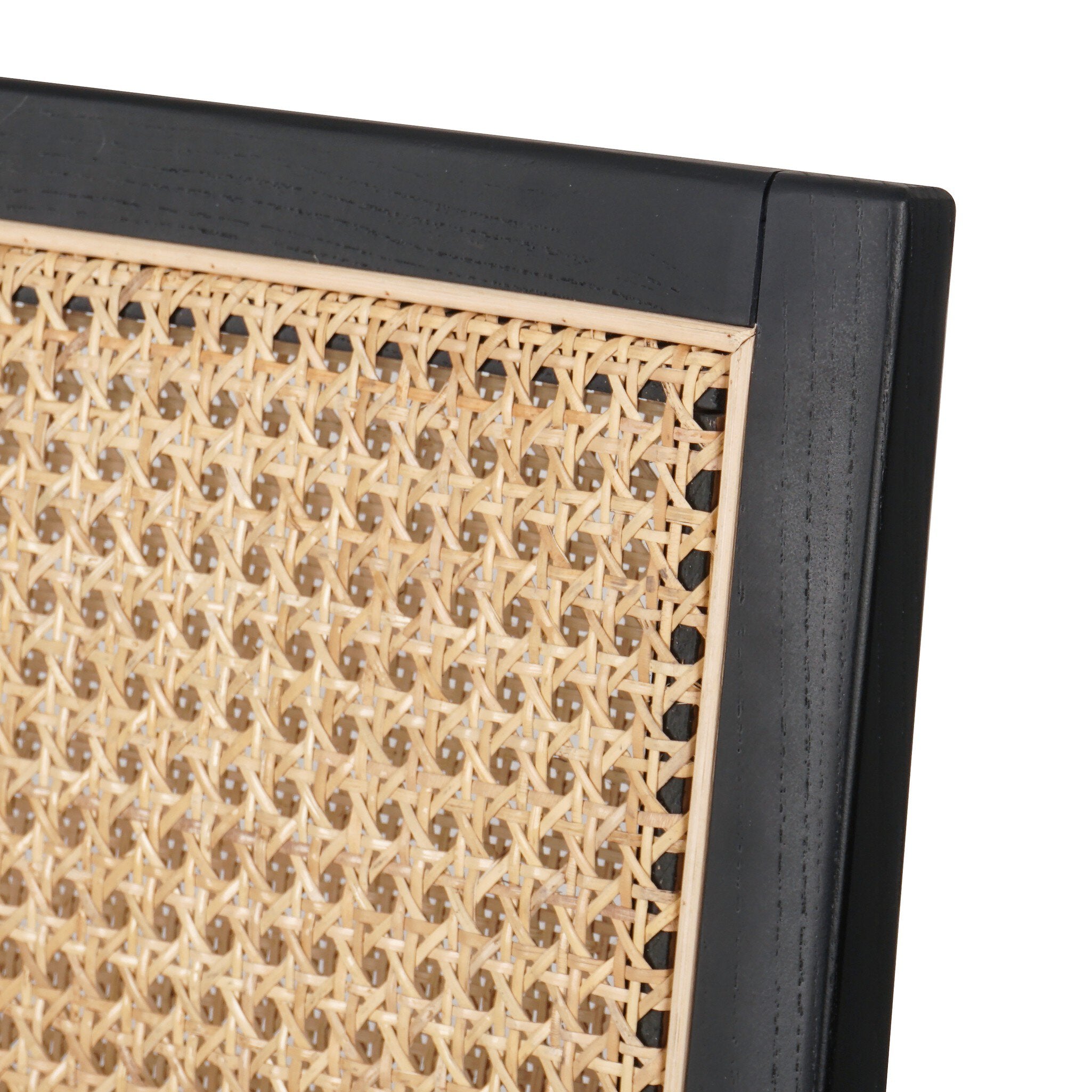 Antonia Cane Armless Bar + Counter Stool - Savile Flax