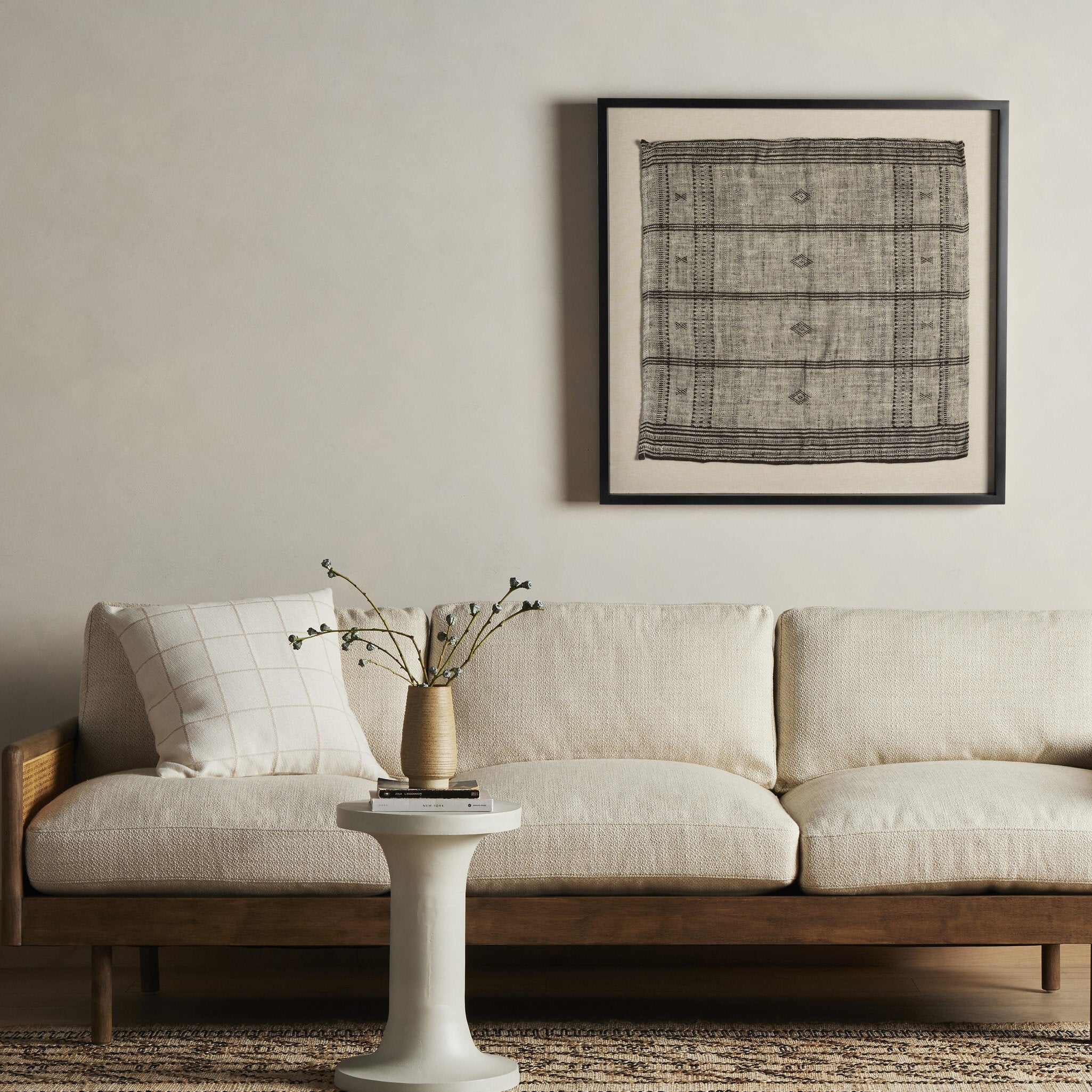 Bhujodi Textile 1 - Black 2.5 Maple