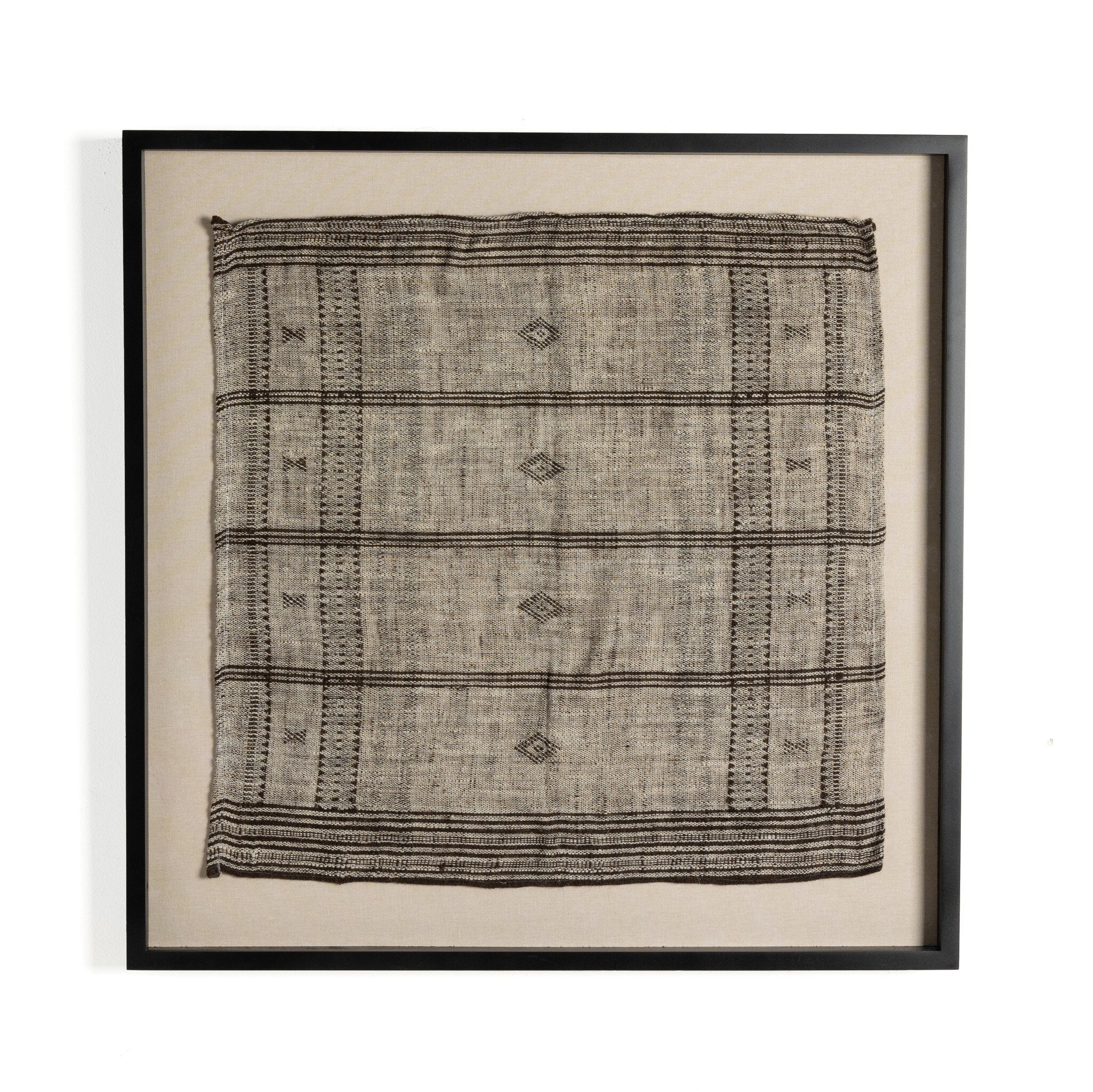 Bhujodi Textile 1 - Black 2.5 Maple