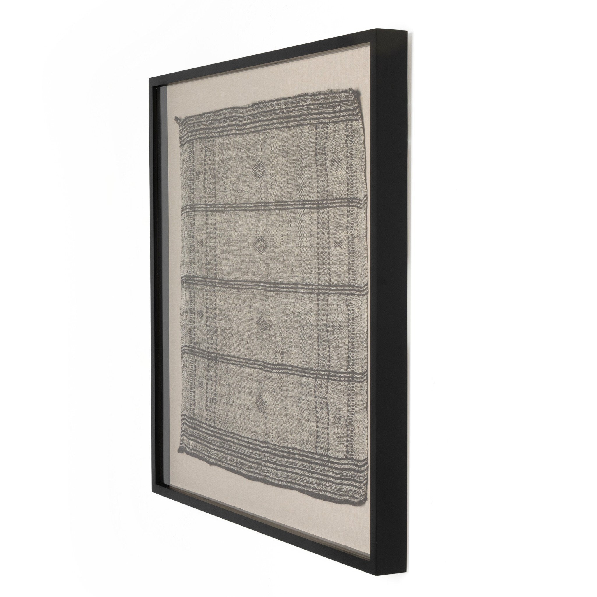 Bhujodi Textile 1 - Black 2.5 Maple