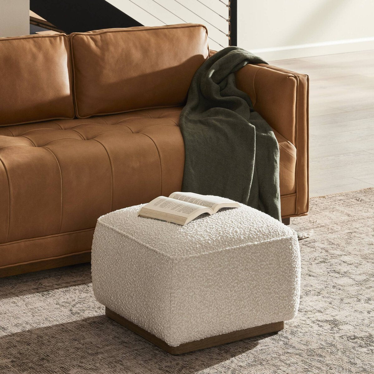 Sinclair Square Ottoman