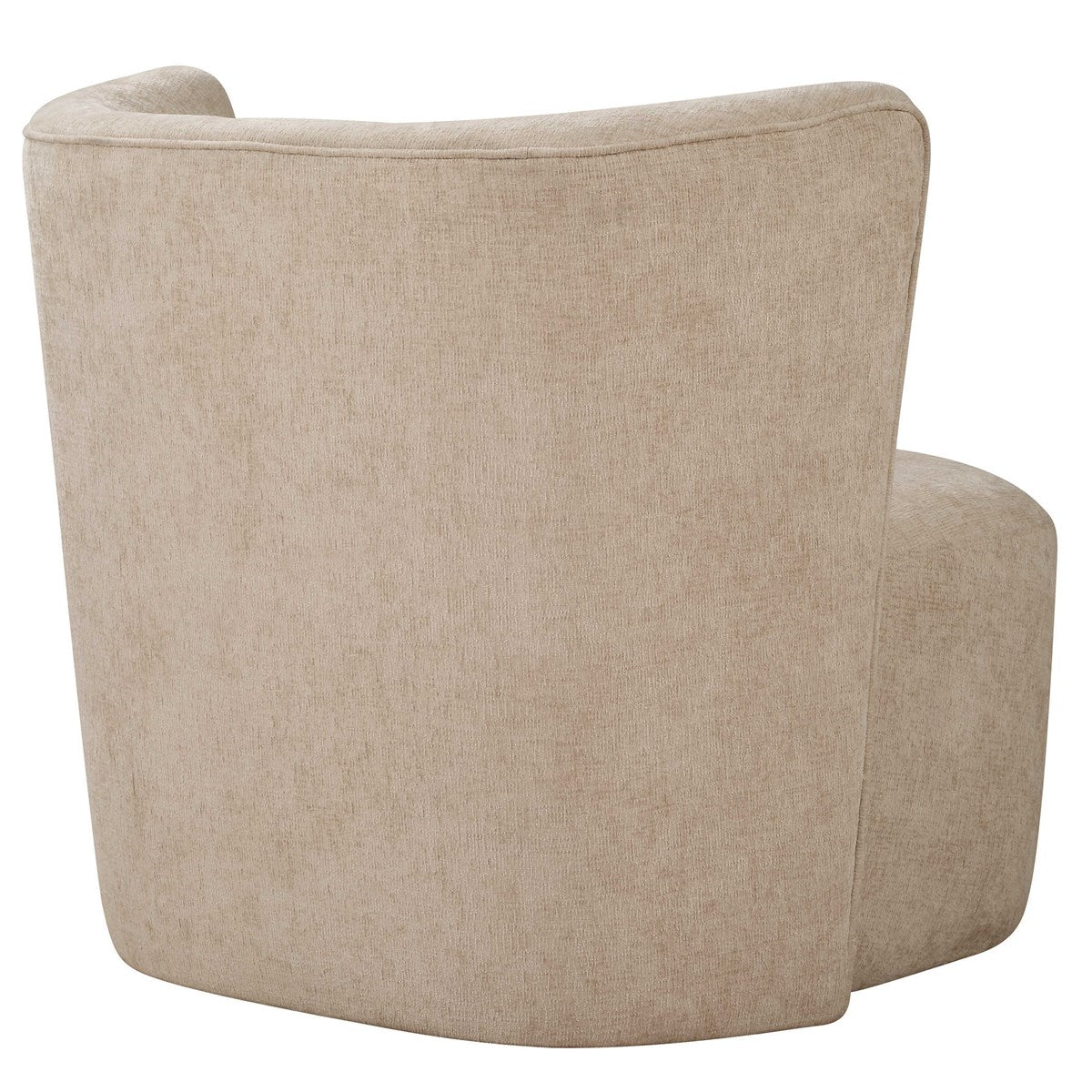 Outlook Light Sand Swivel Chair