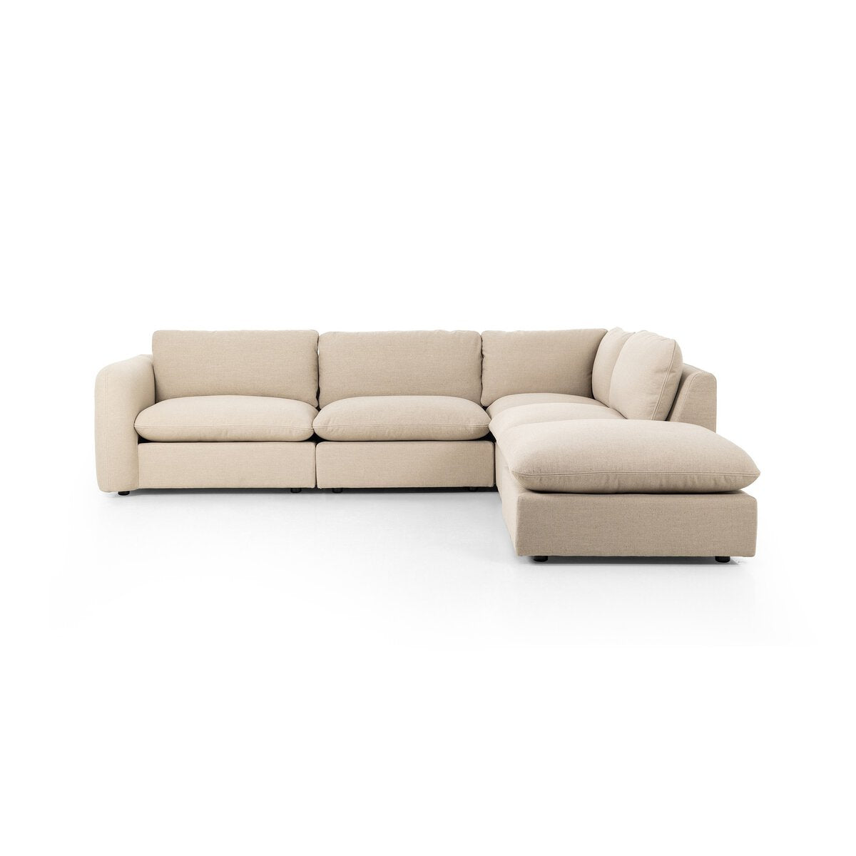 Ingel 4-Piece Sectional W/ Ottoman