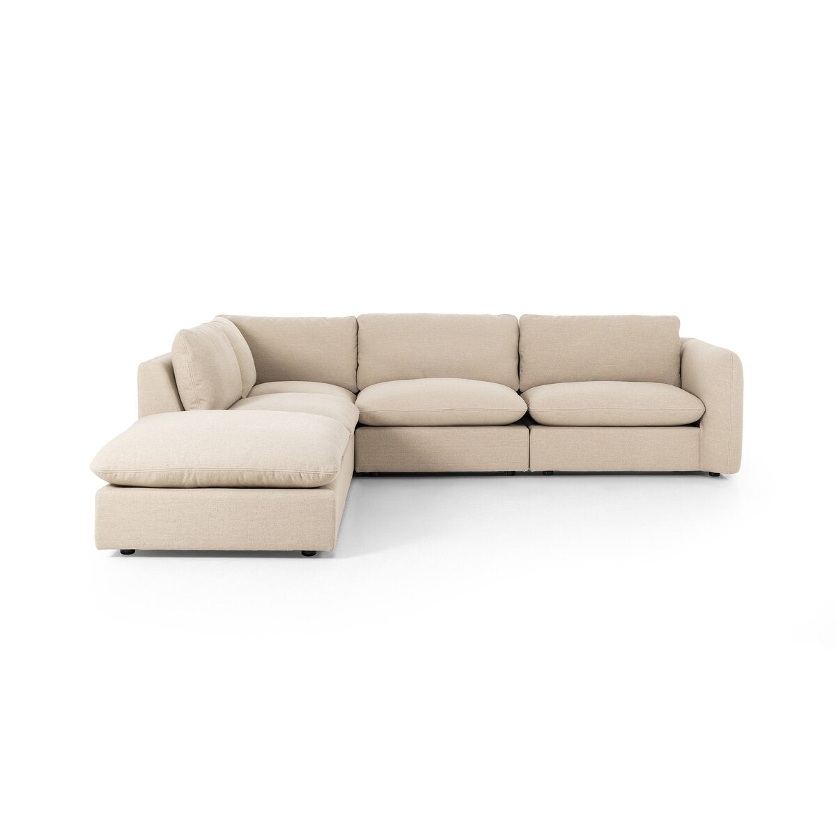 Ingel 4-Piece Sectional W/ Ottoman