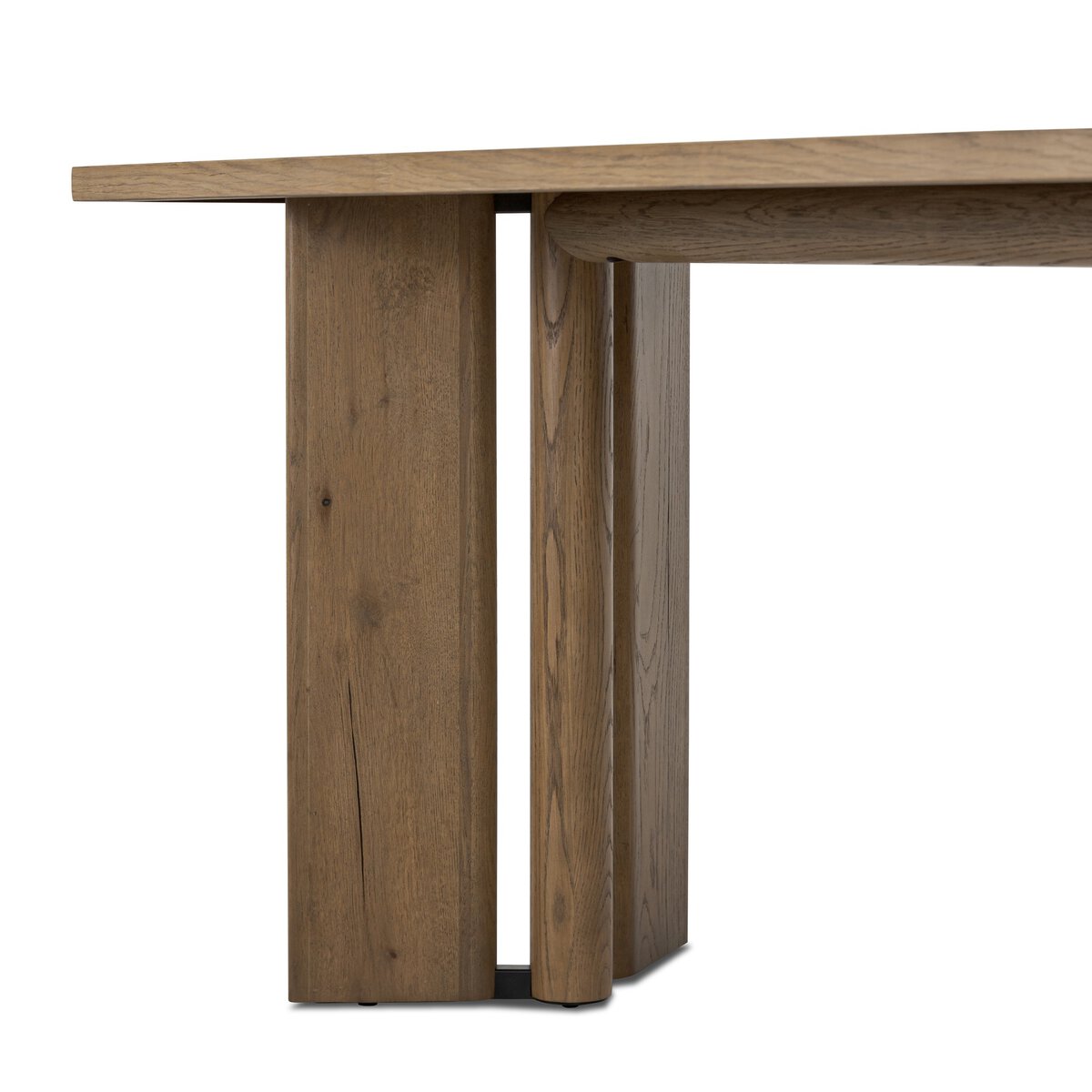 Huxley Console Table - Smoked Black Veneer