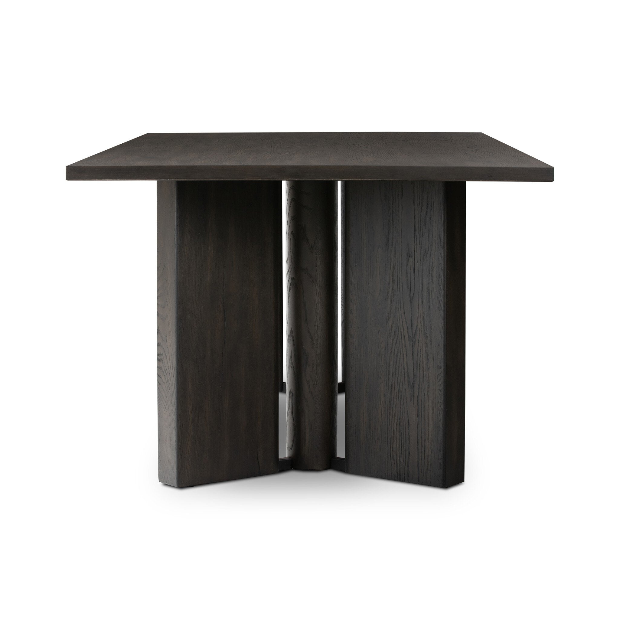 Huxley Dining Table 84" - Smoked Black Veneer