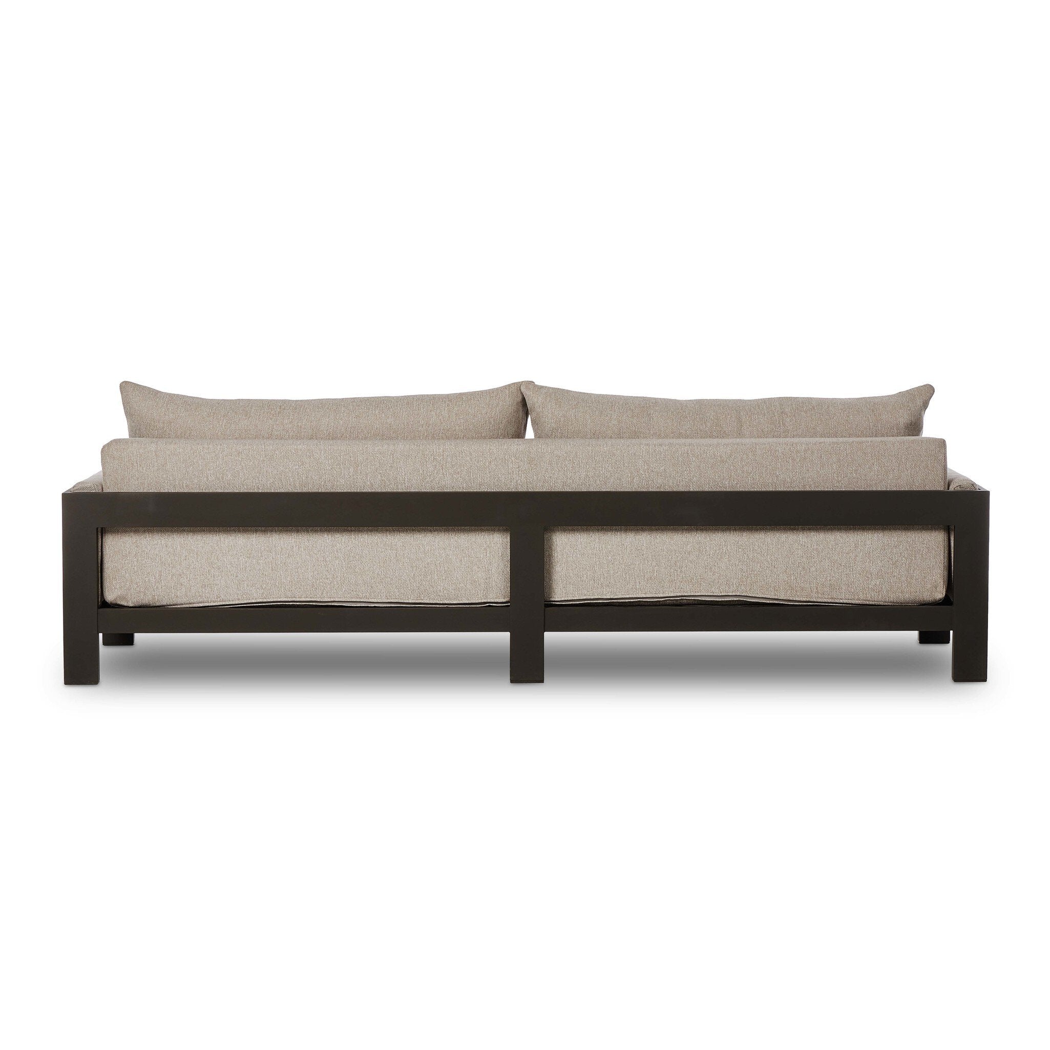 Chapman Outdoor Metal Sofa-106"