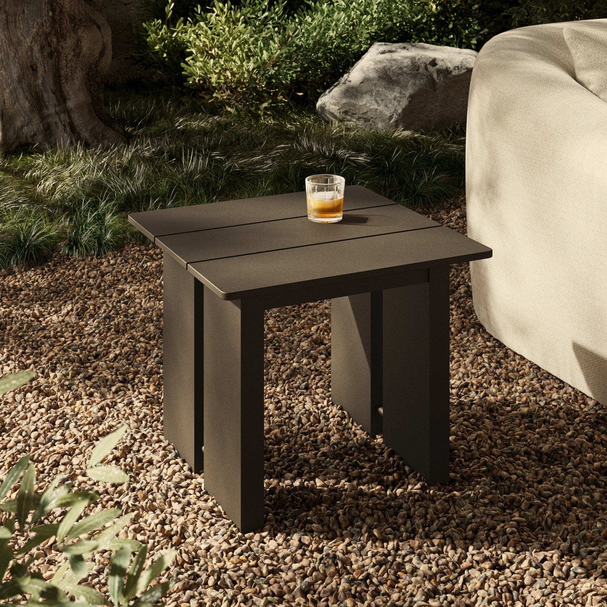 Chapman Outdoor Metal End Table