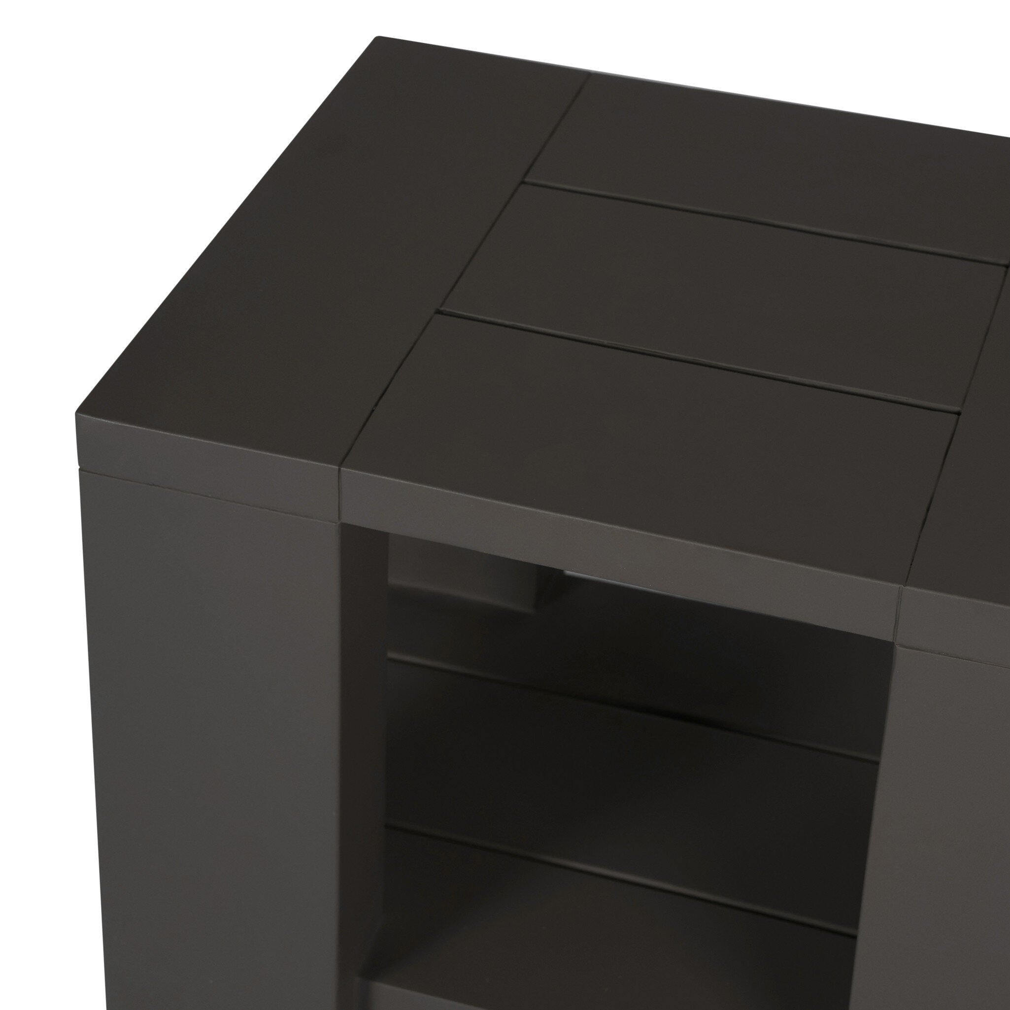 Roca Outdoor Metal End Table
