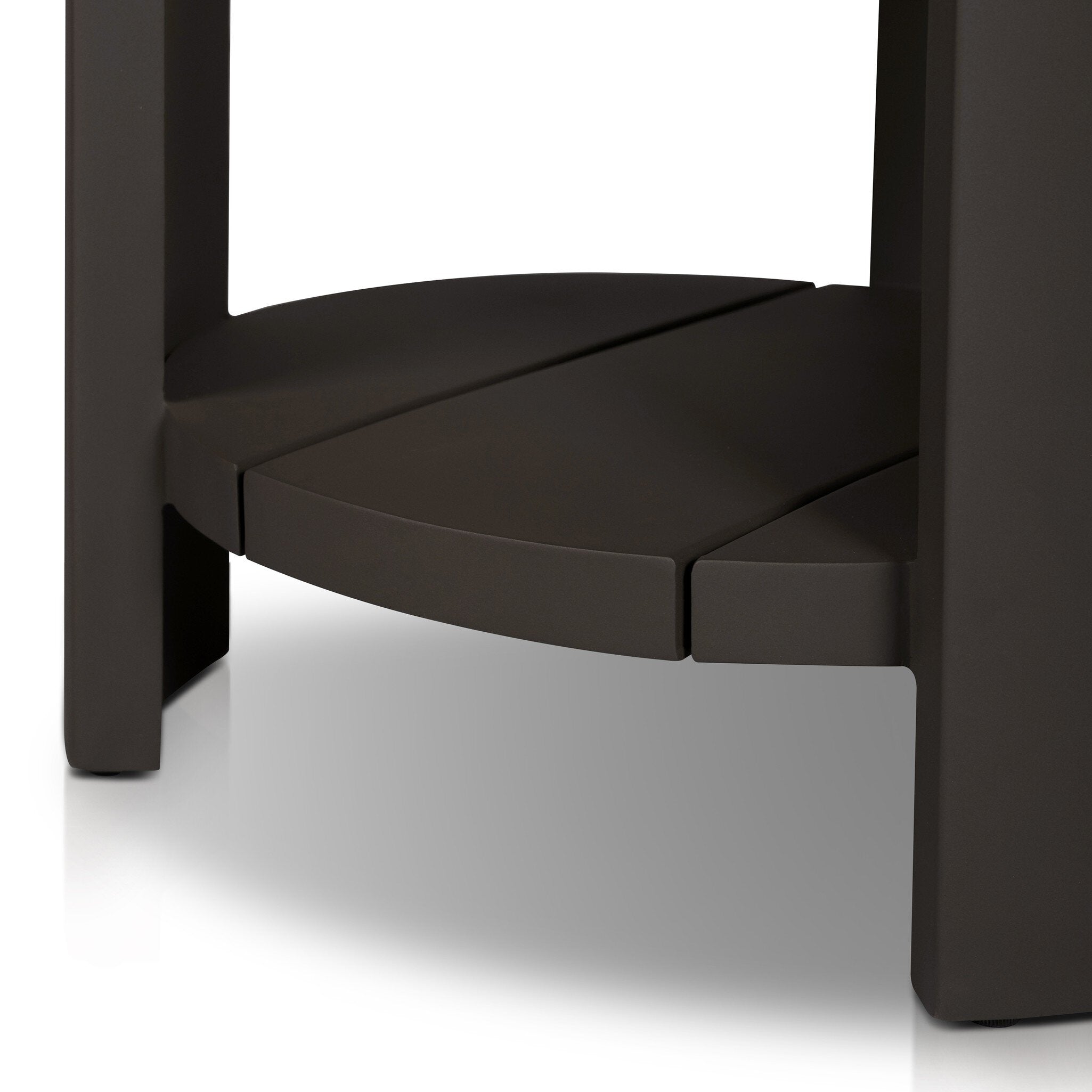 Roca Outdoor Round Metal End Table