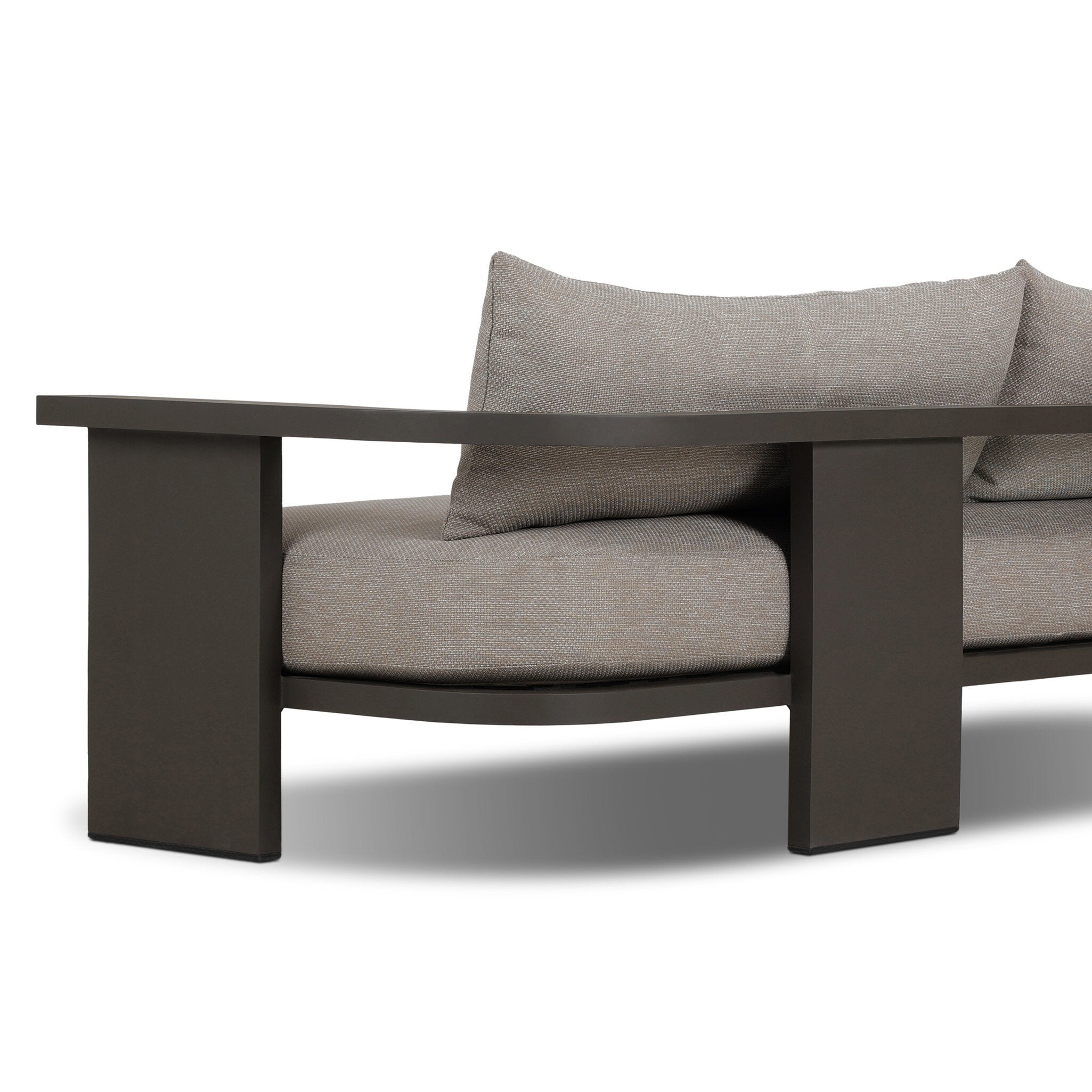 Tahana Outdoor Metal Sofa-96"