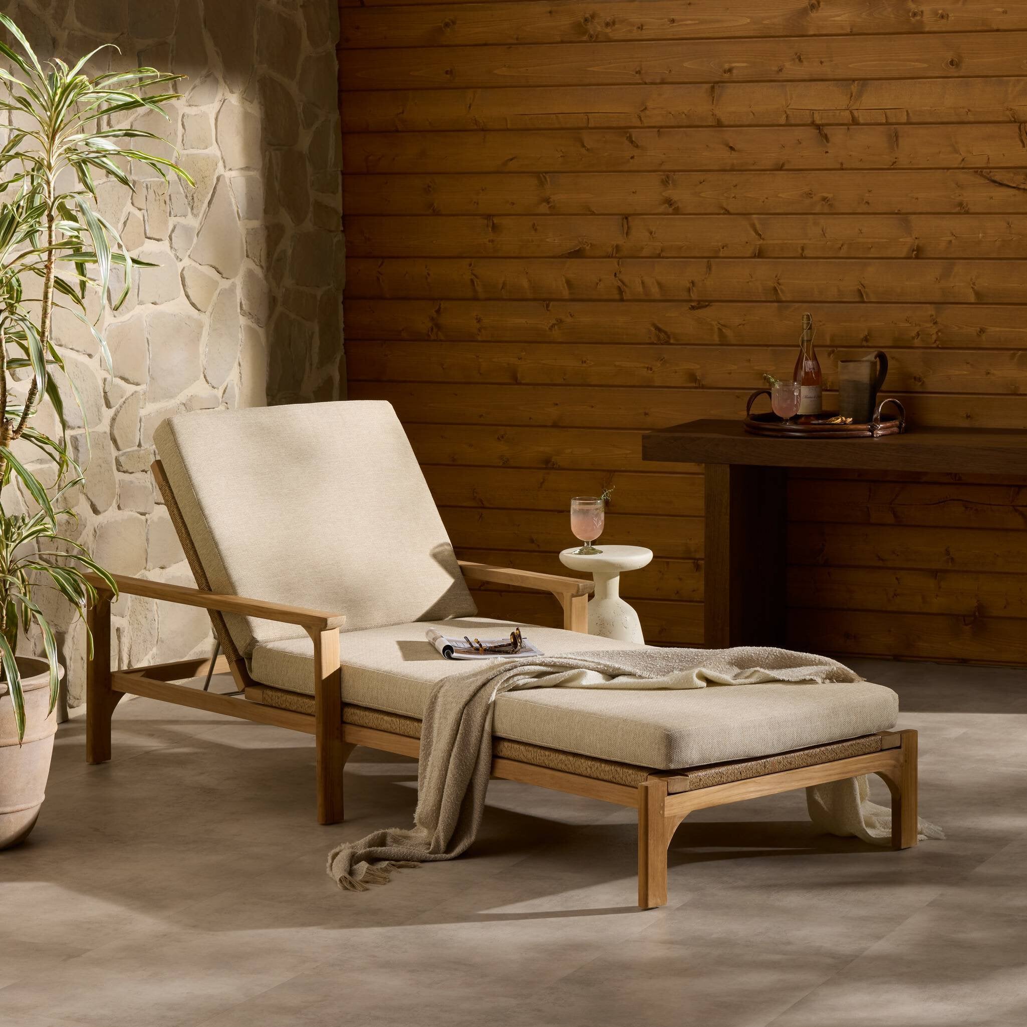 Topeka Outdoor Chaise
